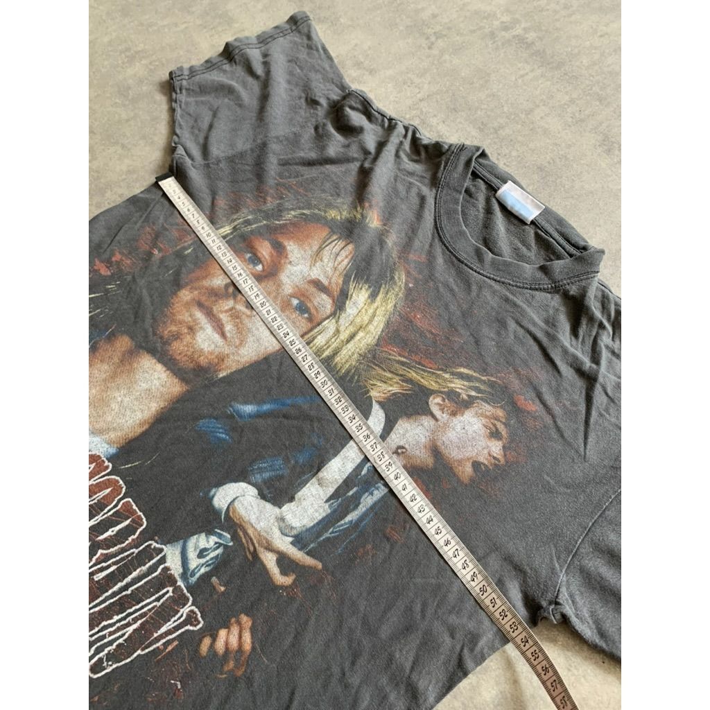 Other Kurt Cobain Nirvana 90's Bootleg Tee – BandTees t-shirt grey Size US M / EU 48-50 / 2 - 2 Thumbnail