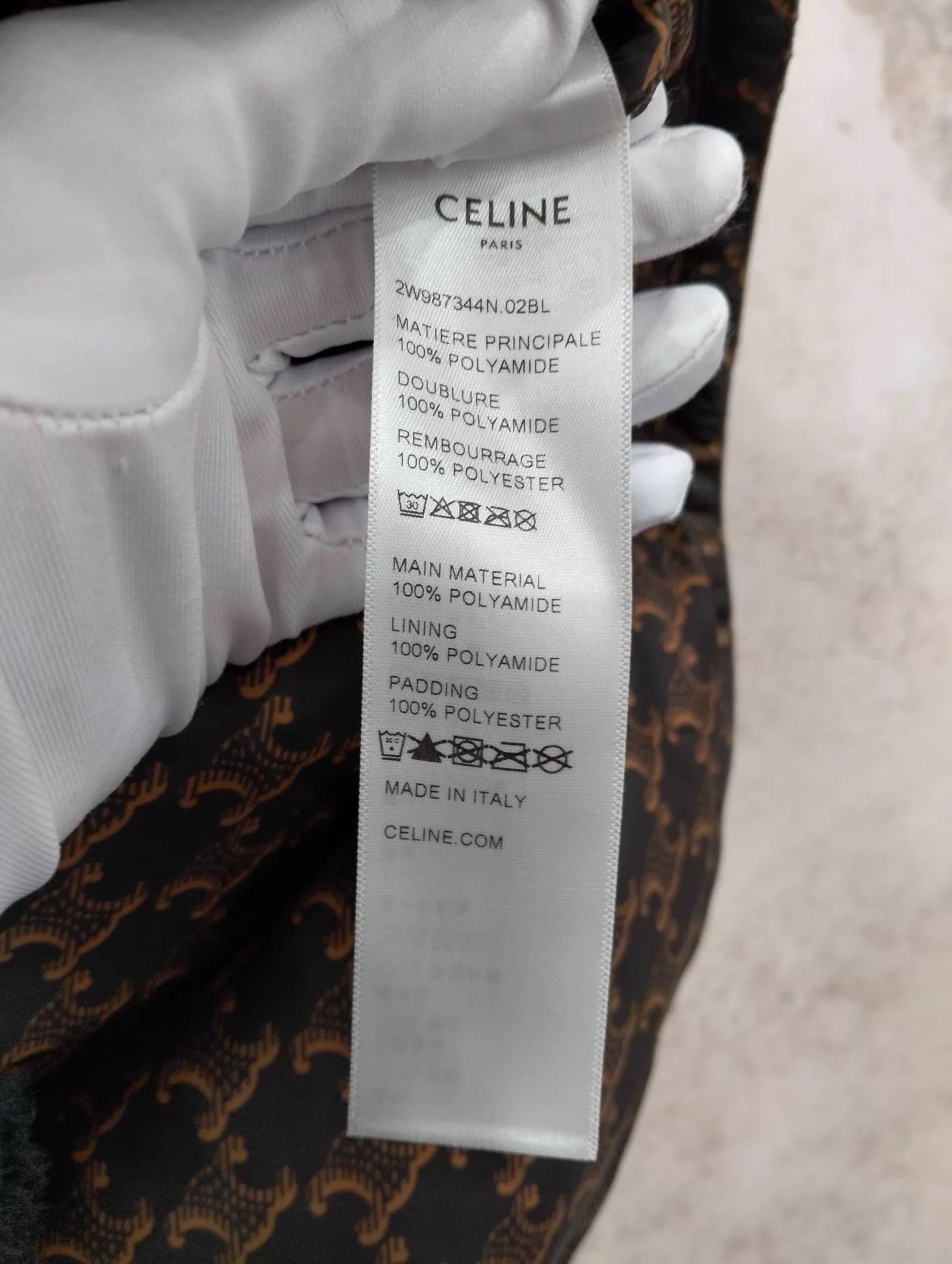 Celine Celine Triomphe Monogram down vest 36 Size XS / US 0-2 / IT 36-38 - 4 Thumbnail