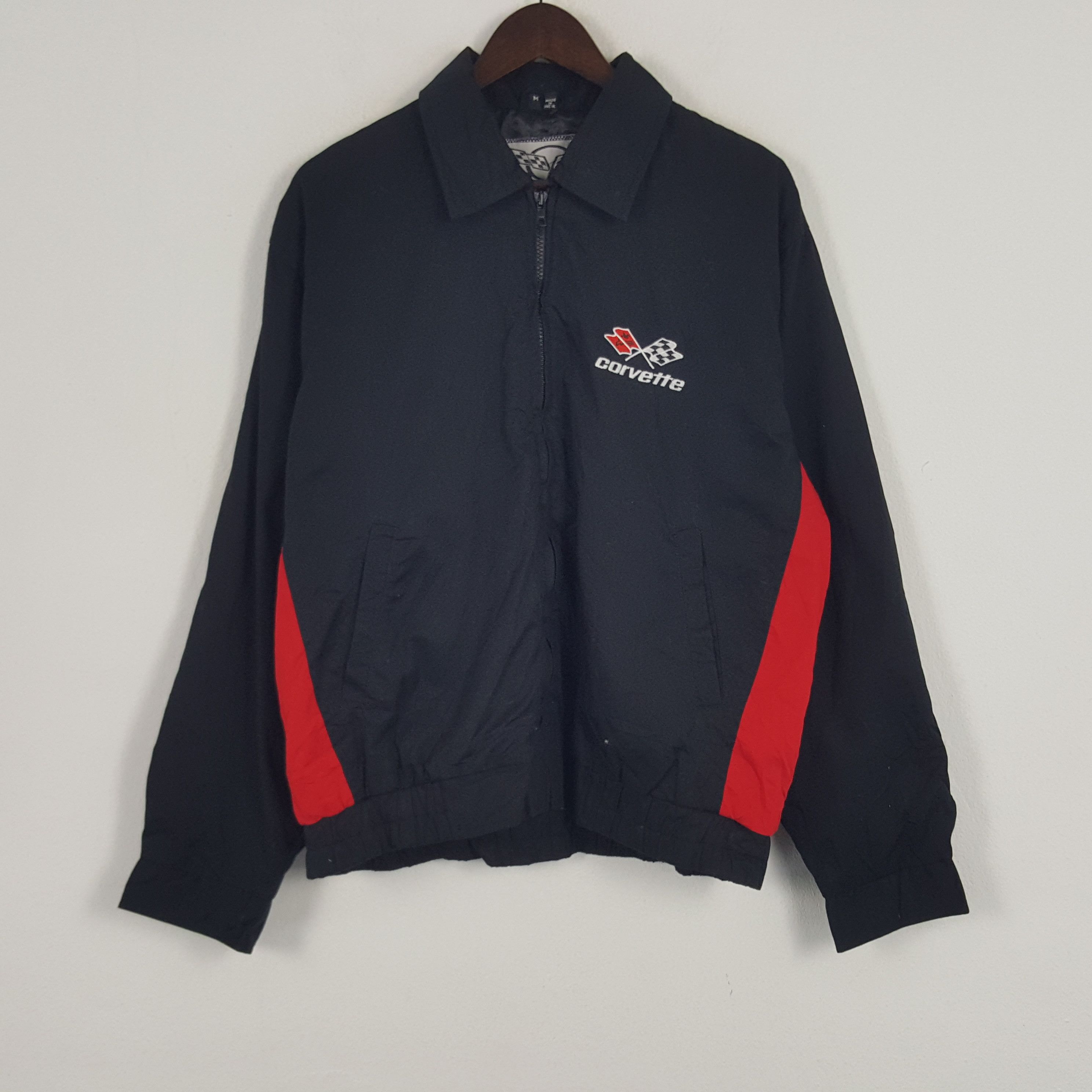 Chevrolet × Vintage Vintage Corvette Racing Sport Windbreaker Jacket Size US XL / EU 56 / 4 - 3 Thumbnail