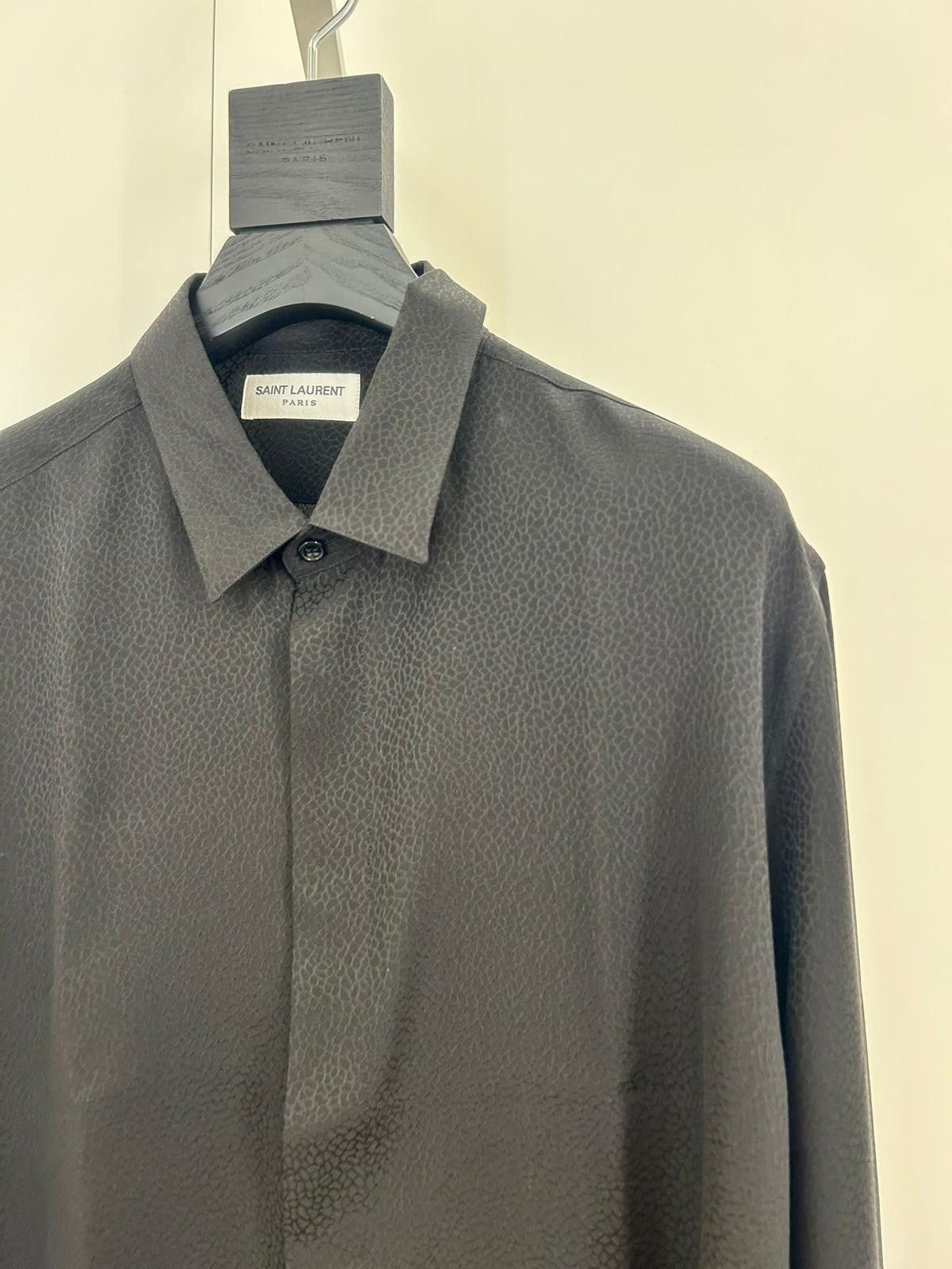 Saint Laurent Paris Shirt with a Yves collar and straight shoulders Size US L / EU 52-54 / 3 - 4 Thumbnail