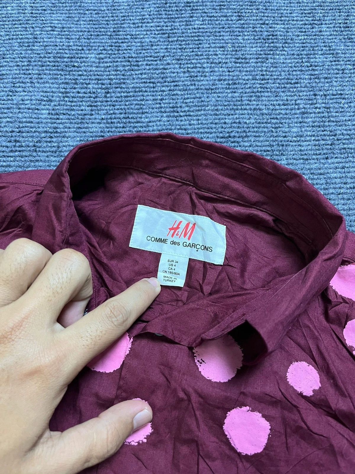Comme des Garcons × H&M H&M COMM3 des GARCONS playful polka dot pattern throughout Size S / US 4 / IT 40 - 4 Thumbnail