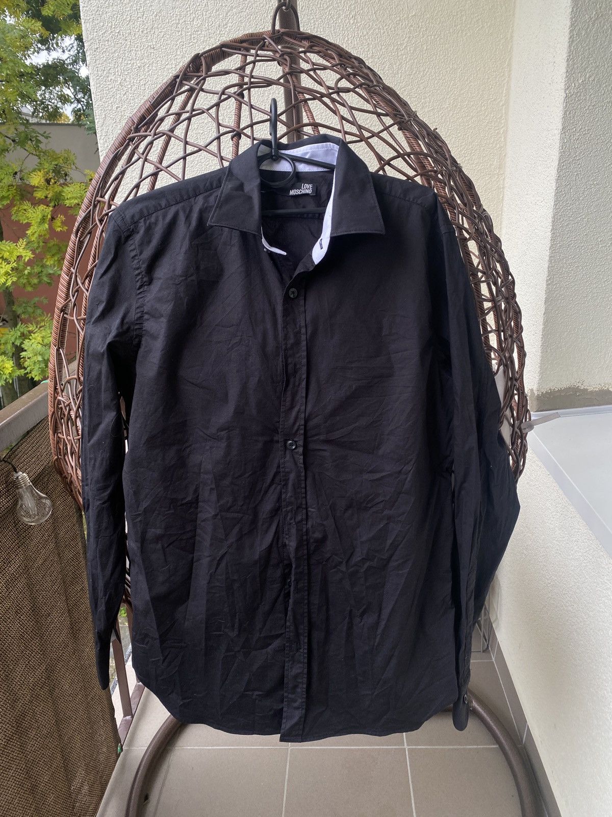 Moschino Moschino love motor racing glory day rare shirt button up Size US L / EU 52-54 / 3 - 5 Thumbnail