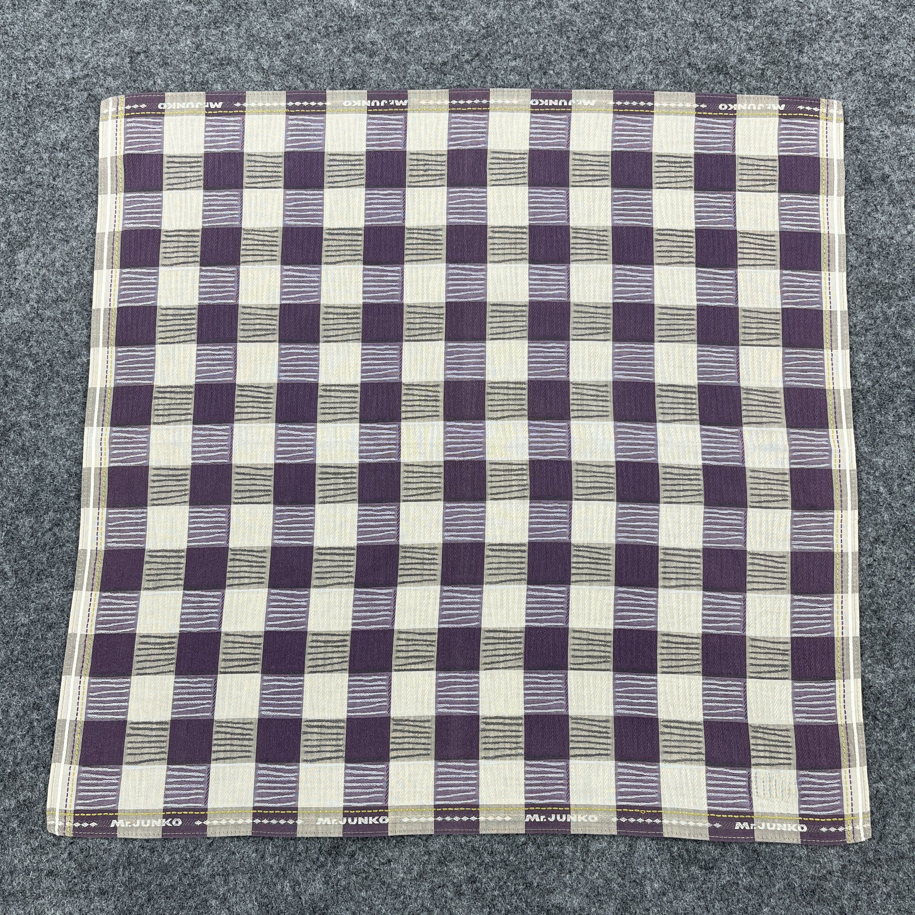 Japanese Brand Mr. Junko Handkerchief / Bandana / Neckerchief B801 Size ONE SIZE - 9 Thumbnail