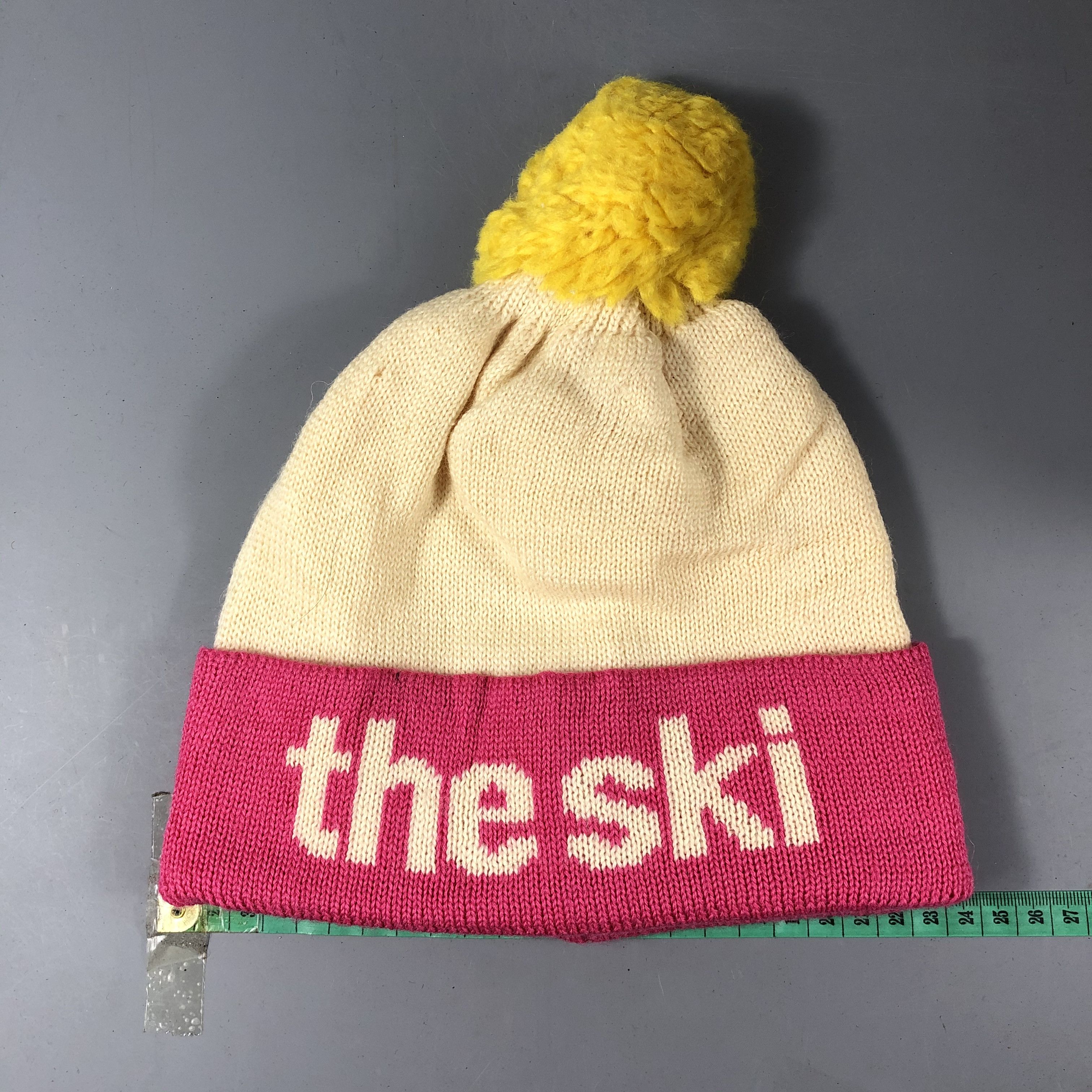 Japanese Brand Vintage The Ski Beanie Snowcap Hat Size ONE SIZE - 3 Thumbnail