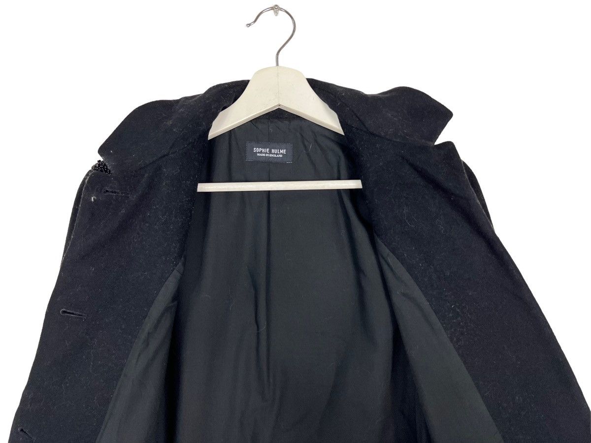 Designer 🔥 SOPHIE HULME WOOL COAT MADE IN ENGLAND Size US S / EU 44-46 / 1 - 11 Thumbnail