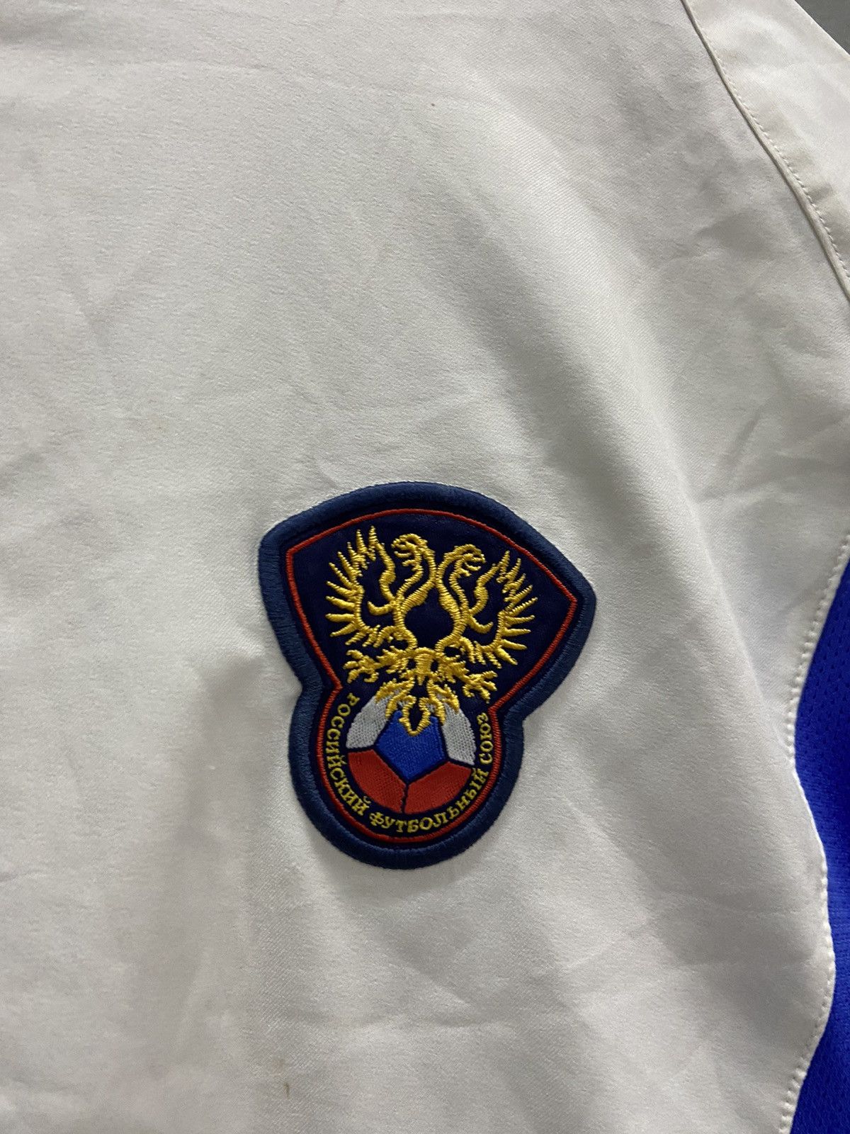 Nike VINTAGE NIKE RUSSIA 2002/03 HOME FOOTBALL JERSEY Size US L / EU 52-54 / 3 - 5 Thumbnail