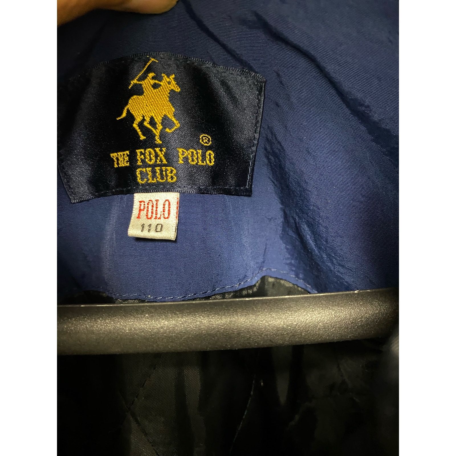 Unknown London The Fox Polo club Bomber Jacket Navy Blue Size US XL / EU 56 / 4 - 6 Thumbnail