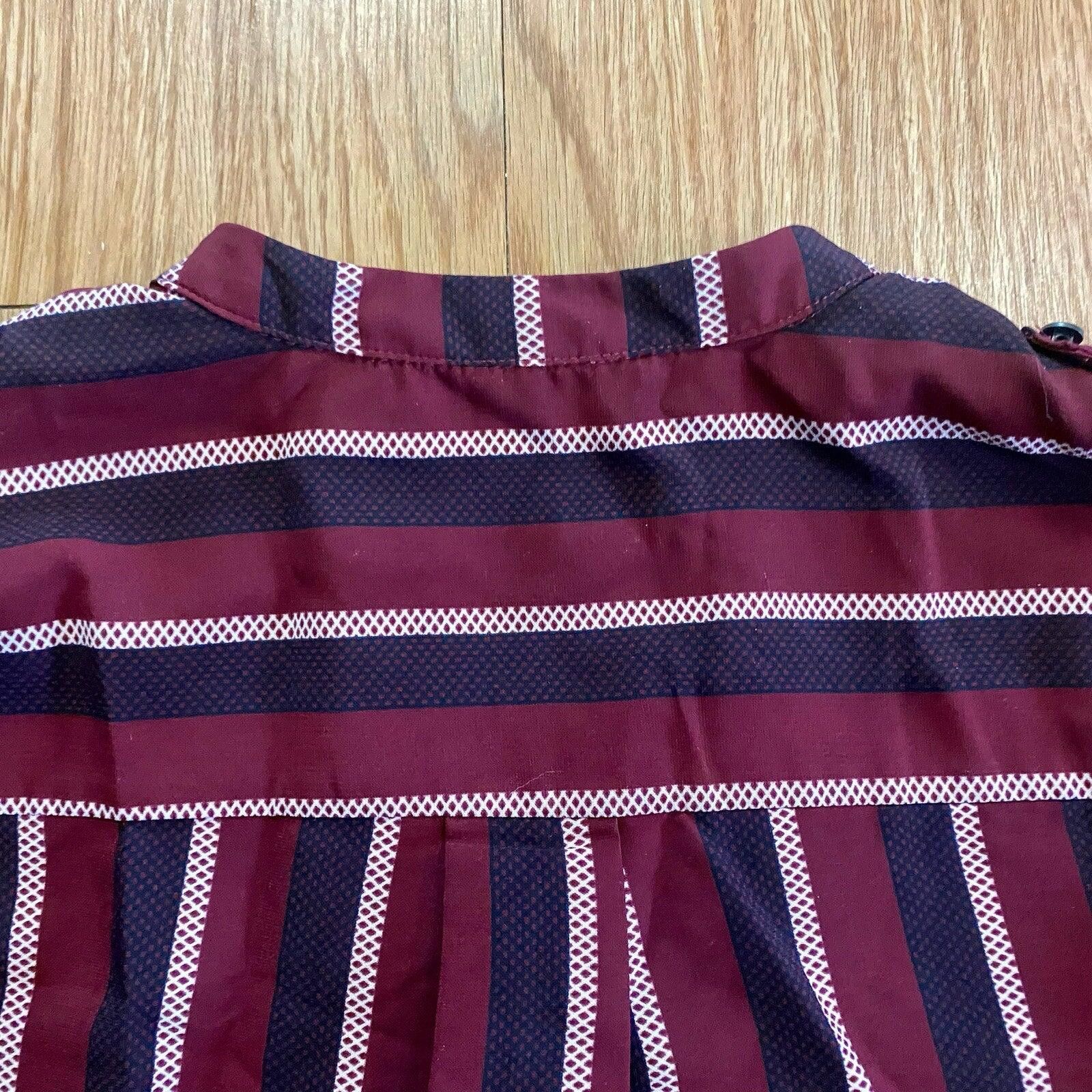 Forever 21 Forever 21 Striped Red White Blouse Shirt Top Womens Medium Size M / US 6-8 / IT 42-44 - 8 Thumbnail