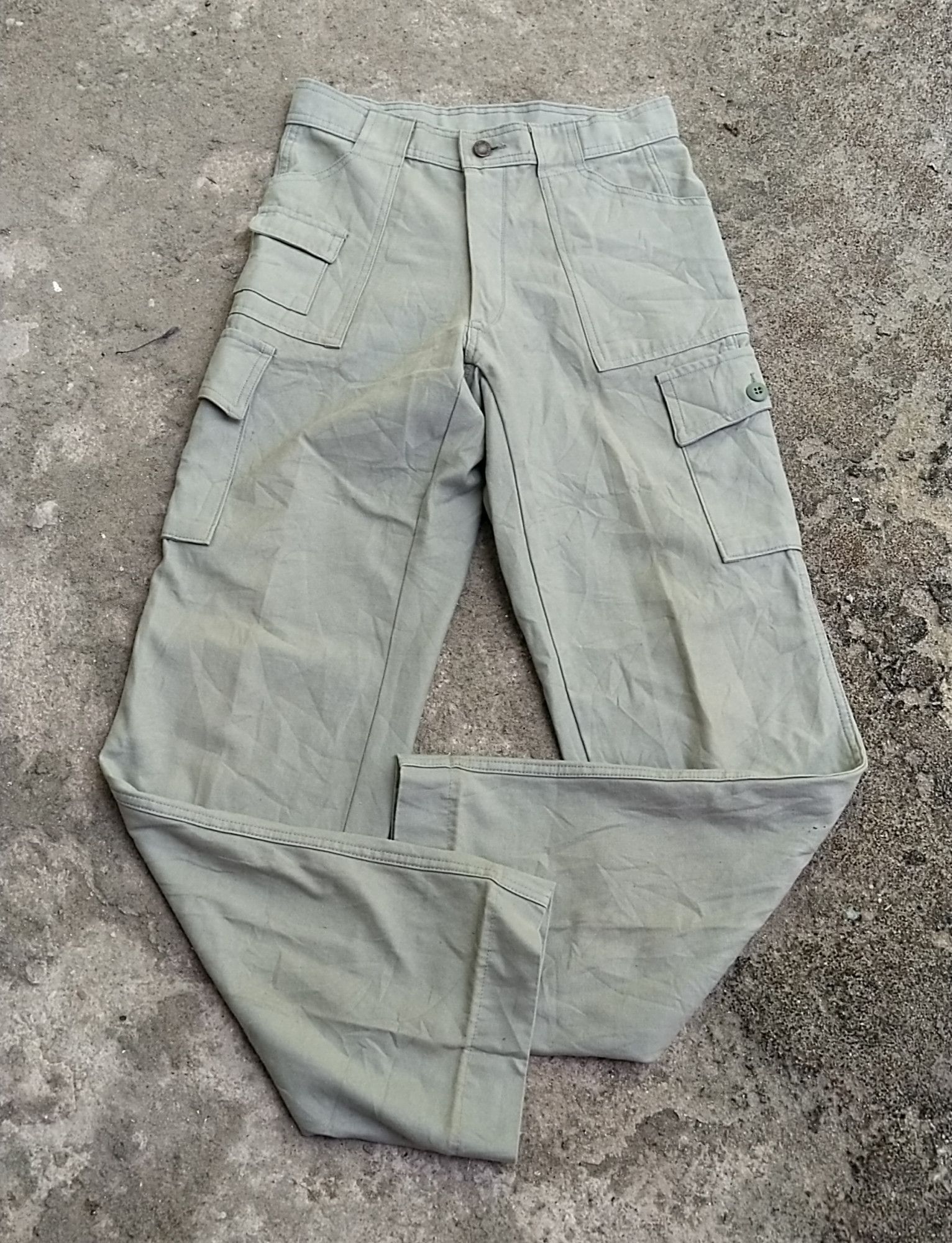 Japanese Brand Final Drop U.S JOAN Cargo Pant Size US 29 - 1 Thumbnail