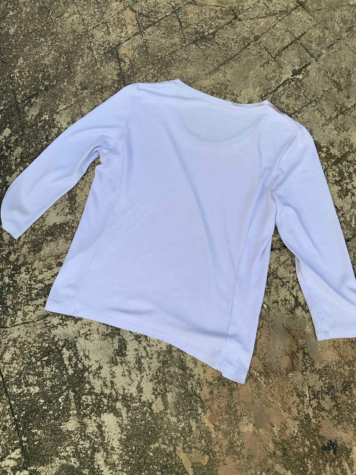 Hiroko Koshino Homme × Japanese Brand y2k Hiroko Koshino Anniversary Drip Blurred Graphic Top Size M / US 6-8 / IT 42-44 - 2 Thumbnail