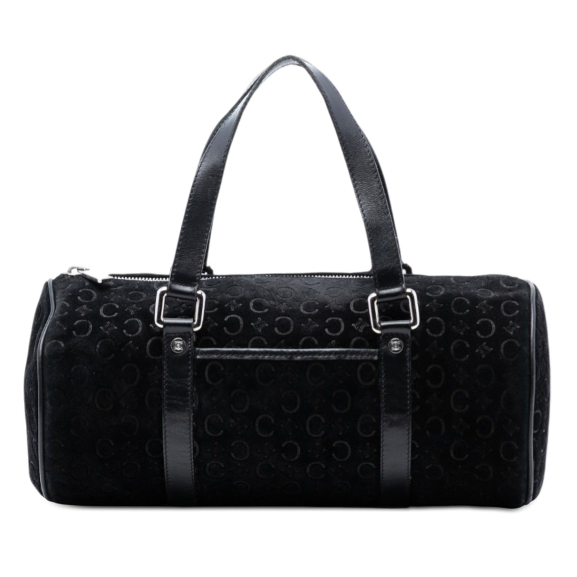 Celine C Macadam Suede Handbag Size ONE SIZE - 1 Thumbnail