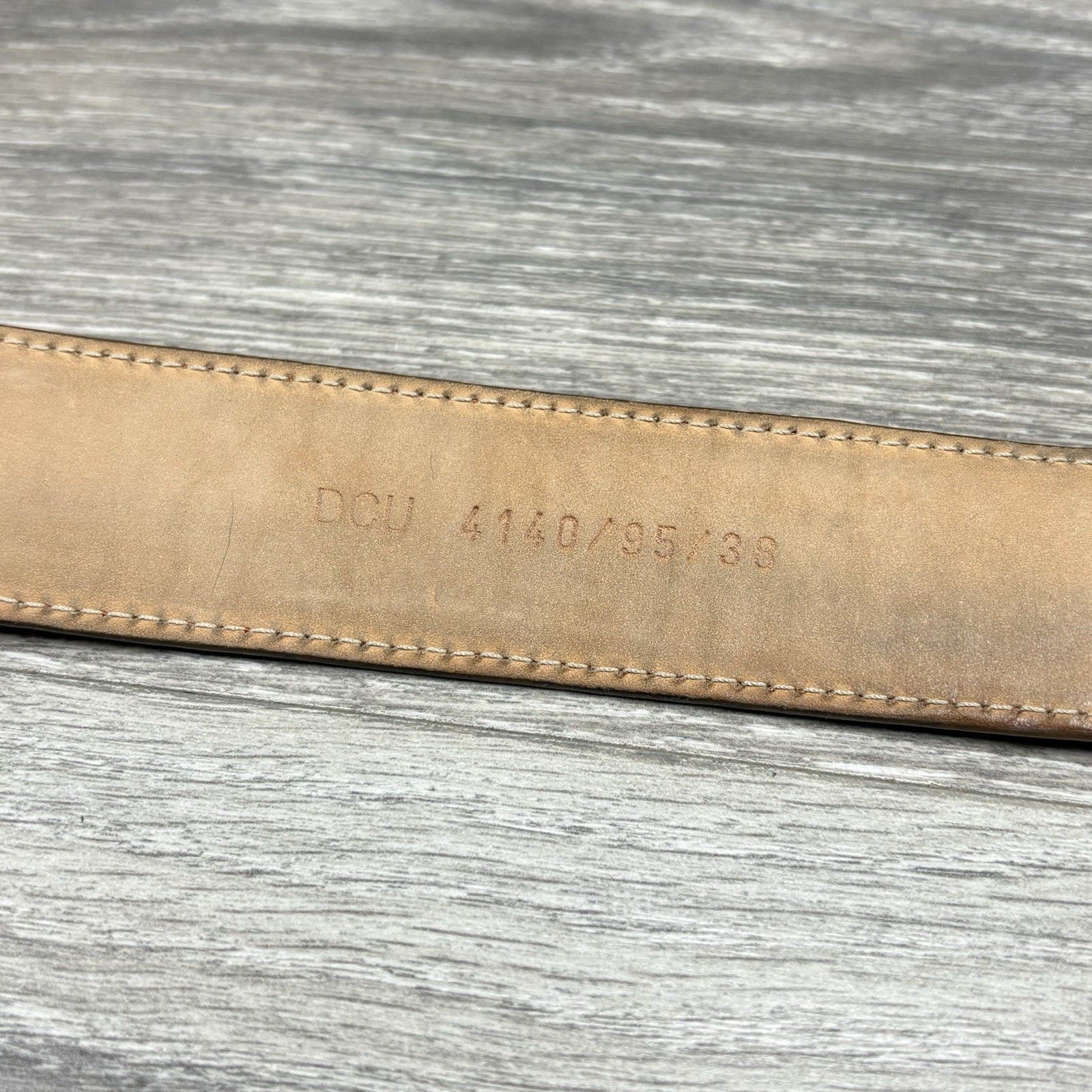 Versace Versace Medusa Buckle Leather Belt | GOOD CONDITION! Size ONE SIZE - 8 Thumbnail