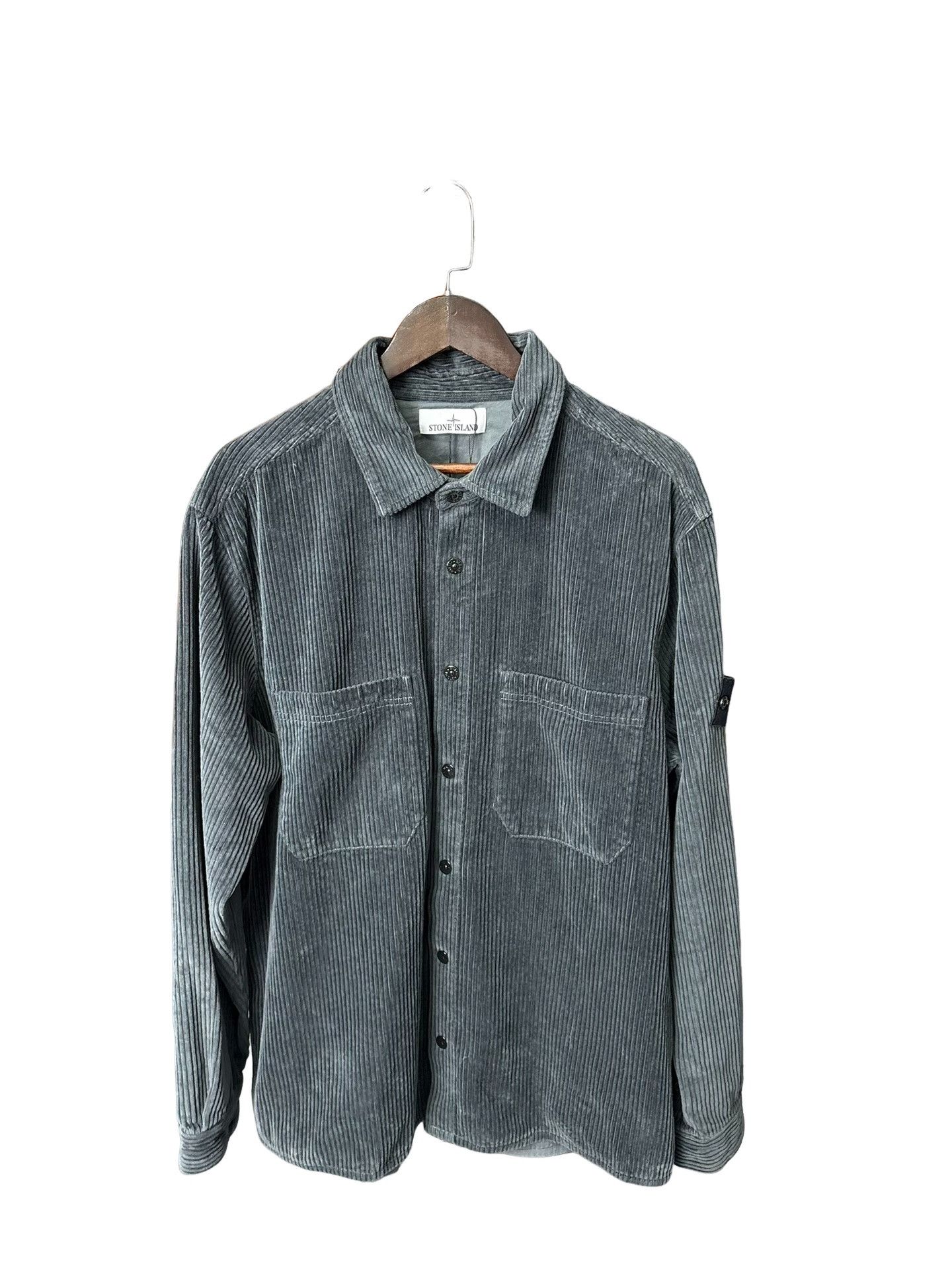Stone Island Stone Island Corduroy Double Pocket Shirt XXL Size US XXL / EU 58 / 5 - 1 Thumbnail