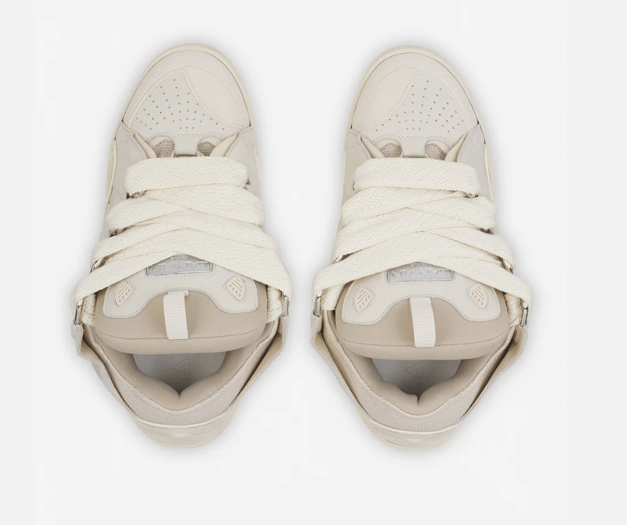 Lanvin BNWT SS24 LANVIN BASKET CURB MONOCHROME SNEAKERS PEACH 41 Size US 8 / EU 41 - 9 Thumbnail