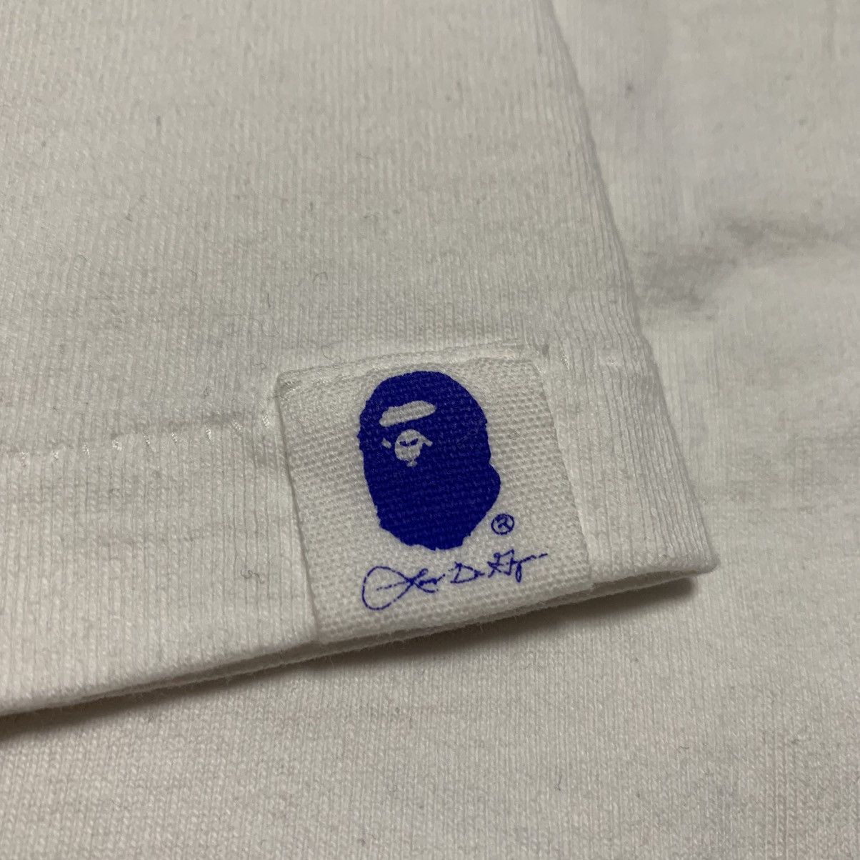 Bape Bape Medium Louis De Guzman Baby Milo White Tee Bathing Ape Size US M / EU 48-50 / 2 - 5 Thumbnail