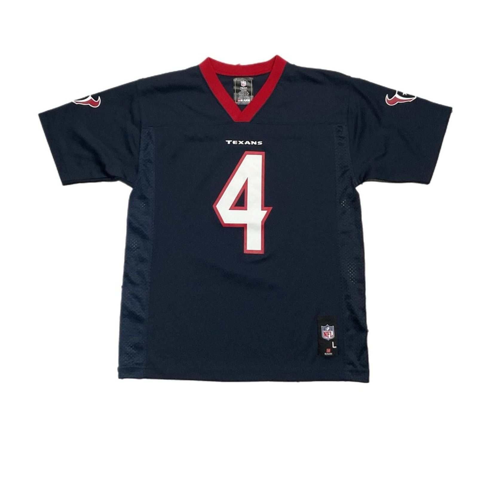 NFL Houston Texans Deshaun Watson #4 NFL Jersey Youth Size US L / EU 52-54 / 3 - 1 Thumbnail