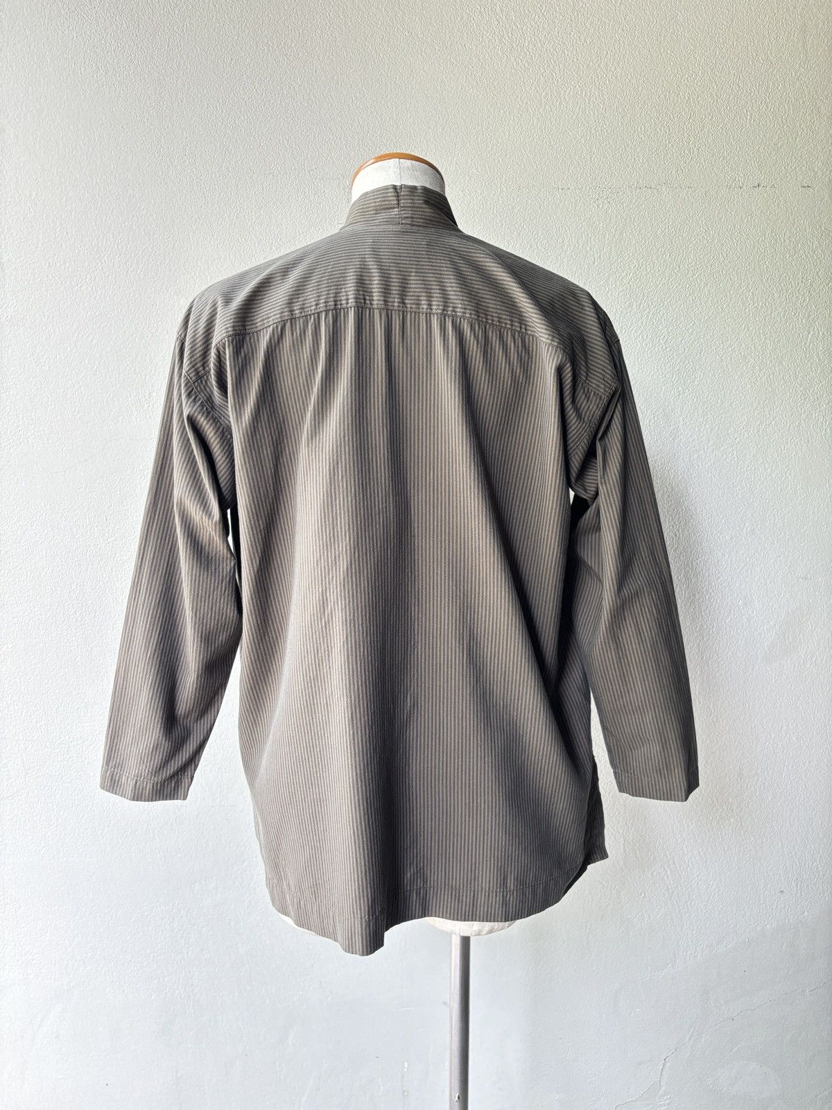 Issey Miyake Issey Miyake Permanent wrapped strips shirt. Size US M / EU 48-50 / 2 - 14 Thumbnail