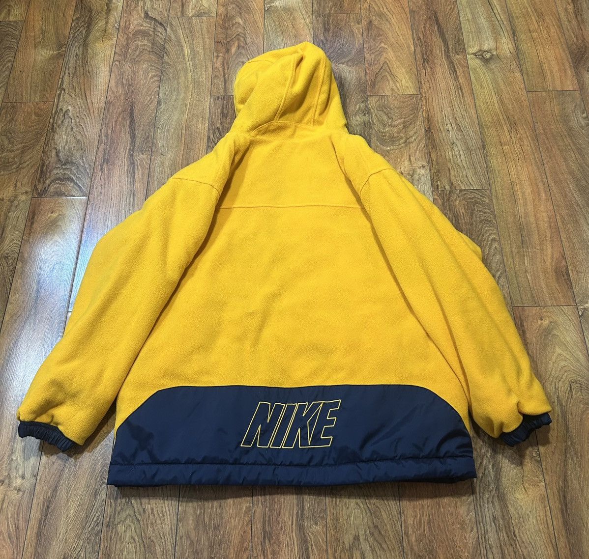 Nike Vintage Y2K Nike Reversible Jacket Blue / Yellow Size US XL / EU 56 / 4 - 2 Thumbnail
