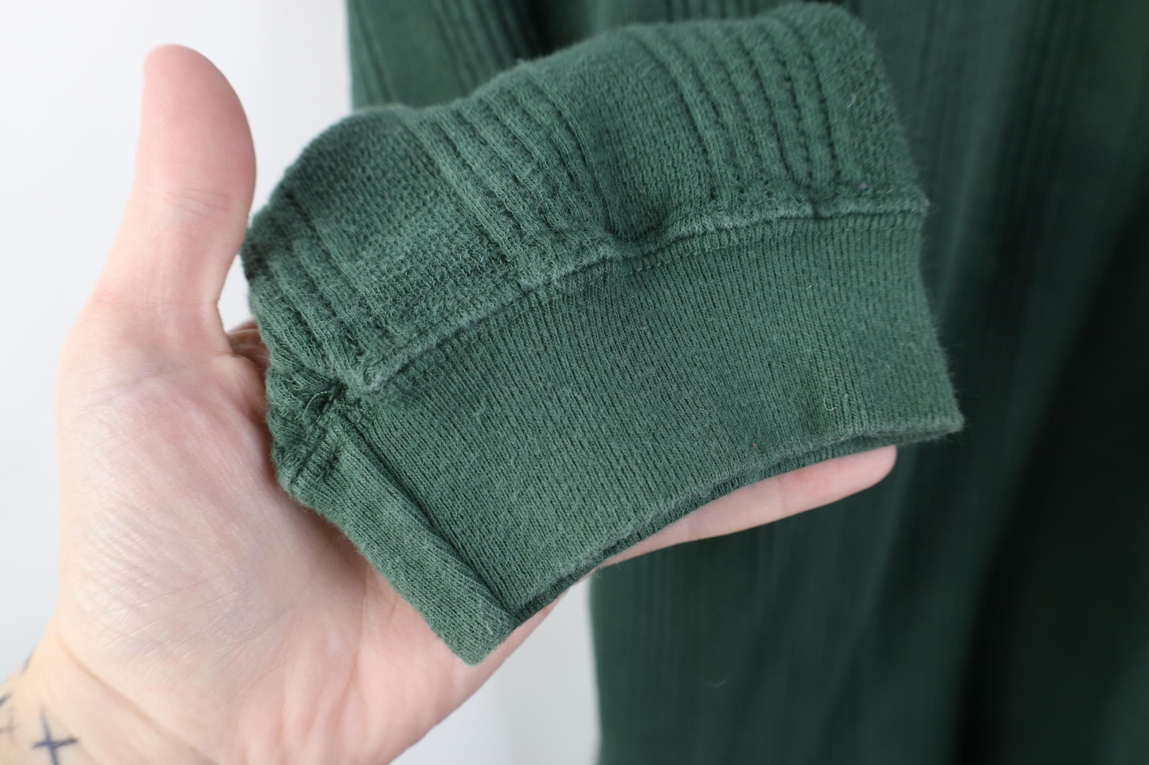 Vintage Vintage 90s Streetwear Thermal Ribbed Knit Henley T-Shirt Size US XL / EU 56 / 4 - 7 Thumbnail