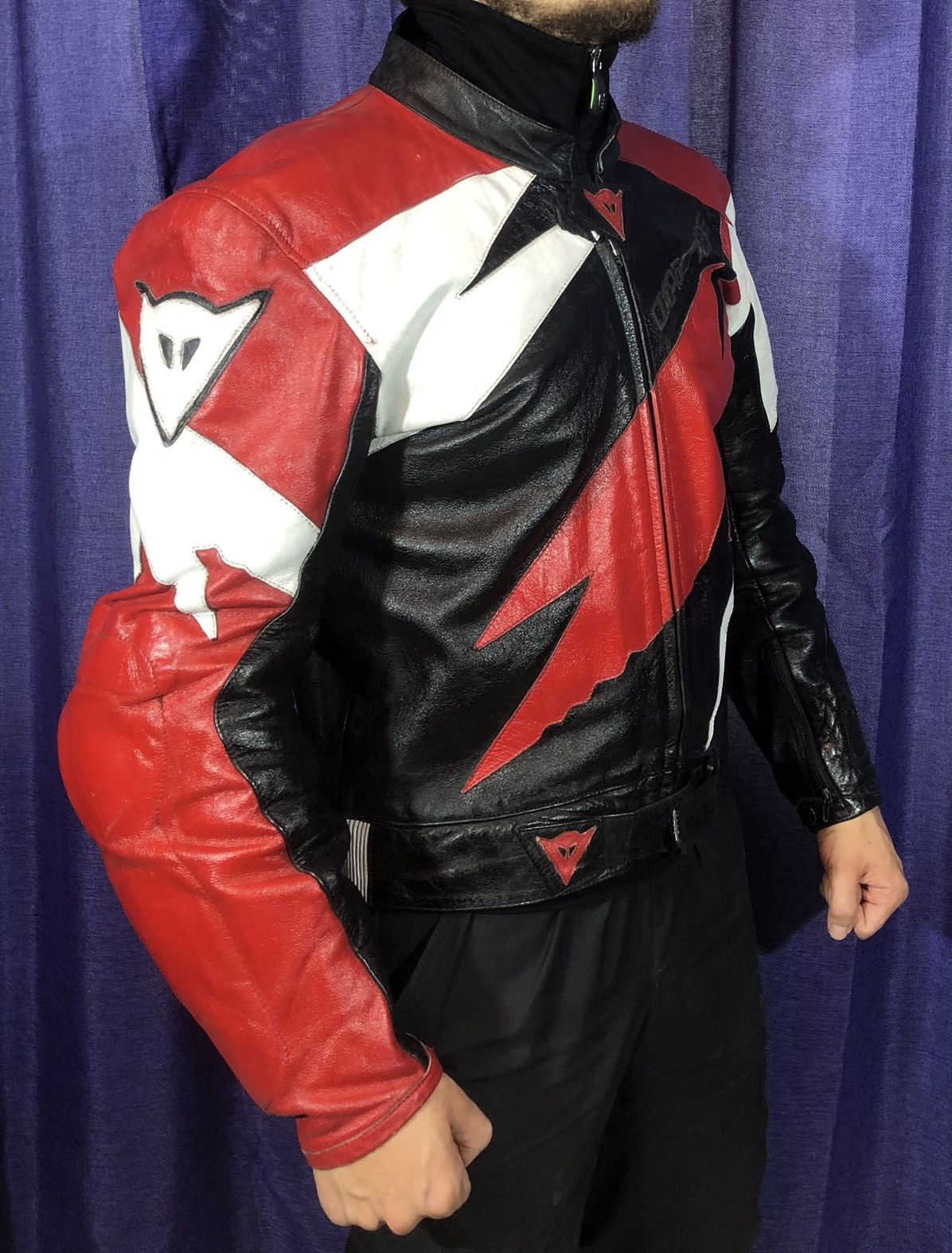 Ducati × Honda × Yamaha Dainese Ducati Motorcycle Moto leather jacket Racing Size US M / EU 48-50 / 2 - 3 Thumbnail