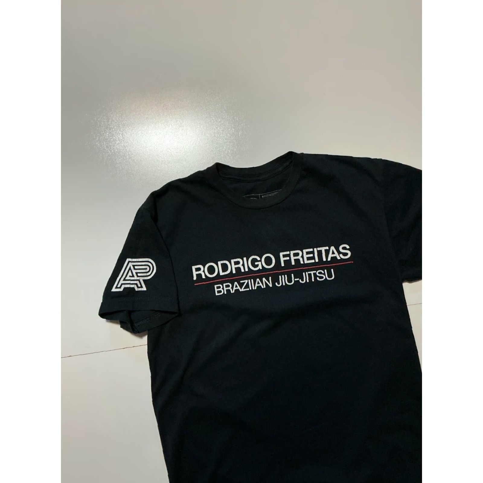 Vintage VINTAGE Albino Preto Rodrigo Freitas BJJ Brazilian Jiu Jitsu Black Graphic S/S T-Shirt Small Mens Shirt Size US S / EU 44-46 / 1 - 3 Thumbnail