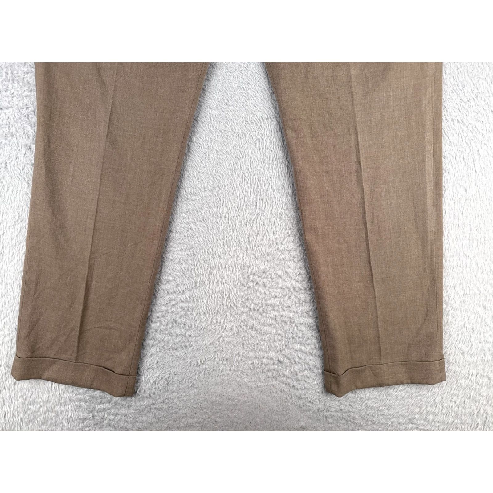 Ralph Lauren Lauren Ralph Lauren Pants Men 38 Beige Polyester Rayon Blend Pleated 38x30 Dress Pants Size US 38 / EU 54 - 2 Thumbnail