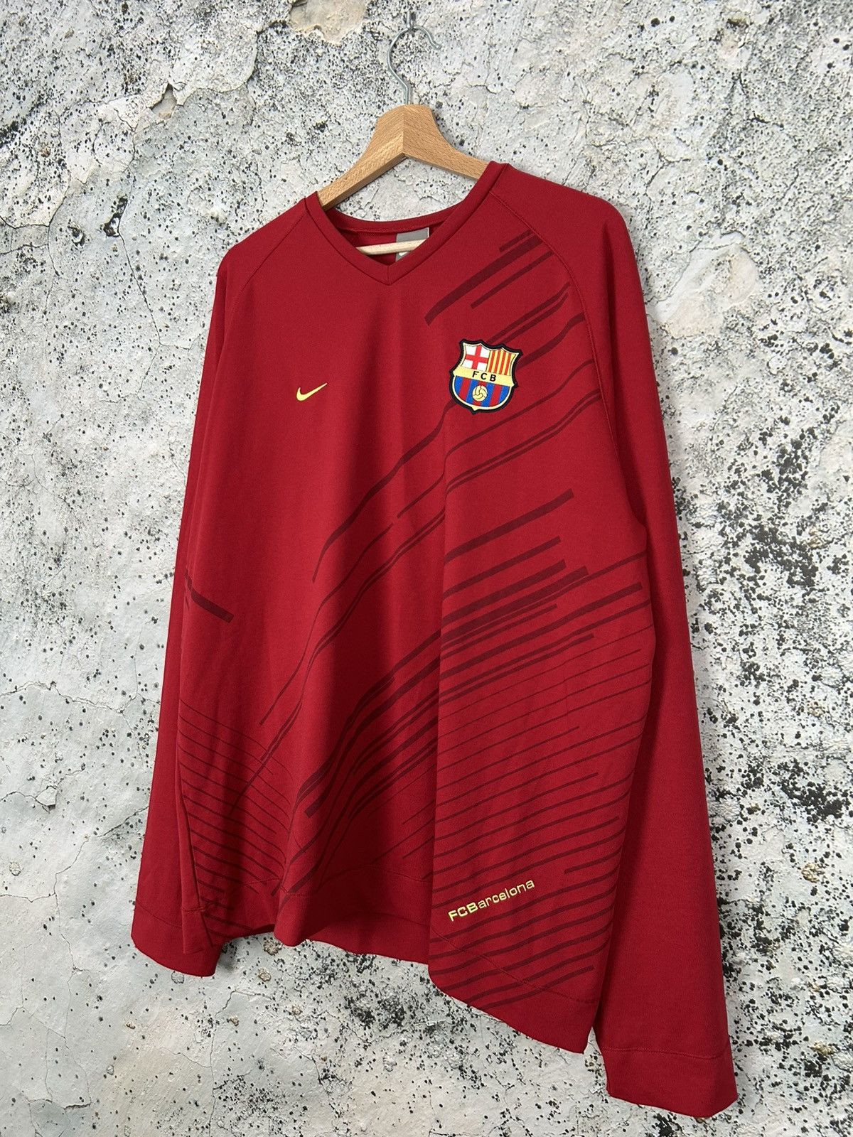 Nike Nike FC Barcelona Longsleeve Soccer Jersey Football Vintage Size US XL / EU 56 / 4 - 2 Thumbnail