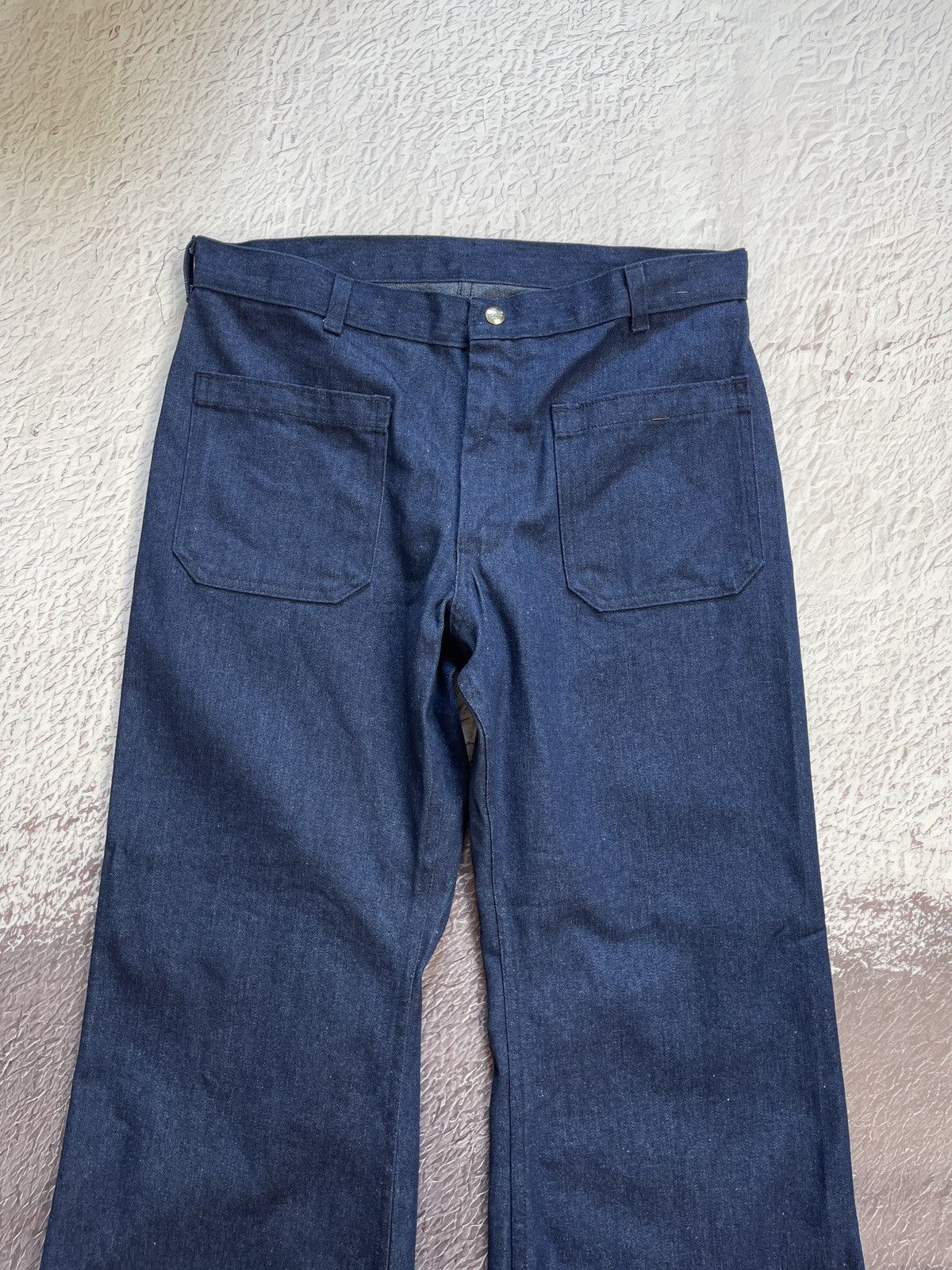 Vintage Seafarer vintage 90s military bottom flare bootcut denim Size US 34 / EU 50 - 7 Thumbnail