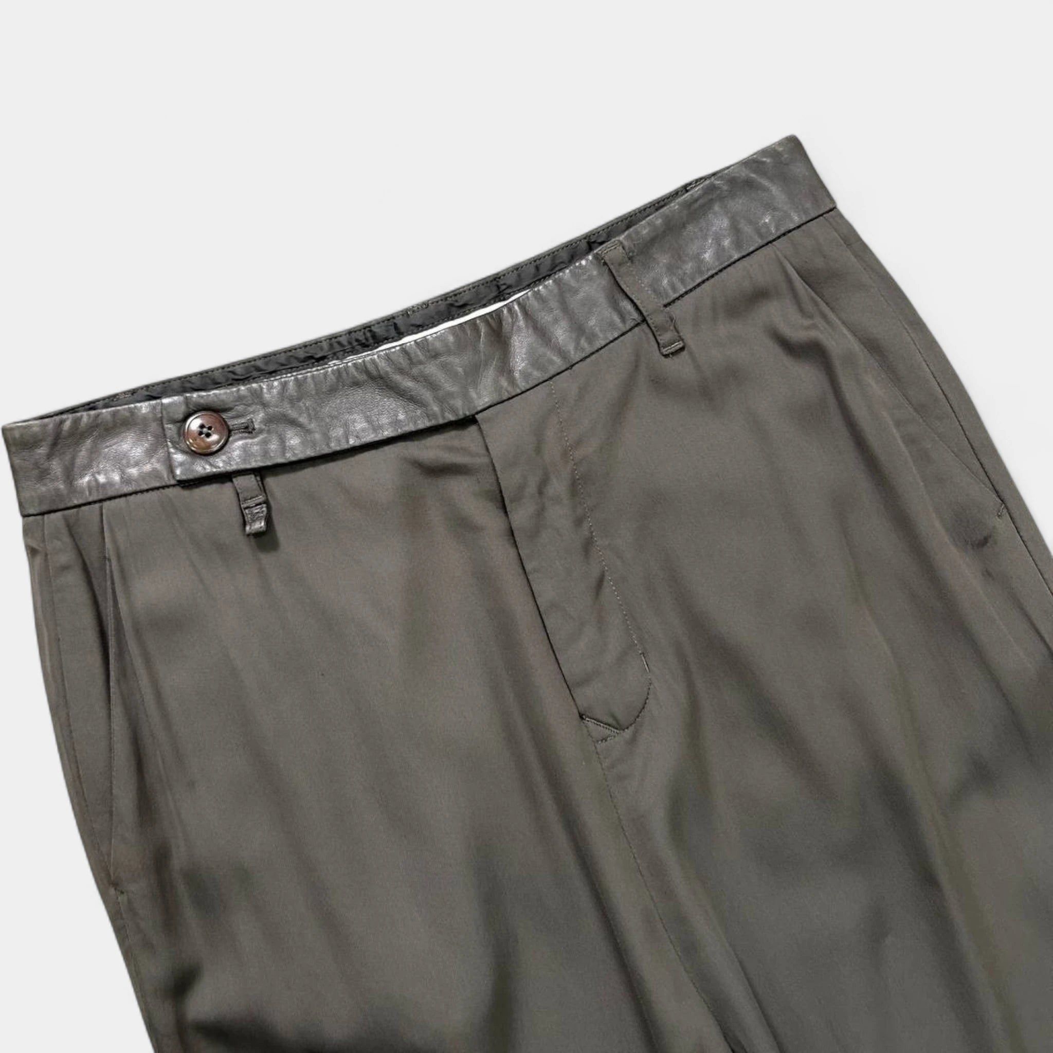 Rick Owens Rick Owens 3/4 Length Brown Suit Pants Size US 32 / EU 48 - 2 Thumbnail