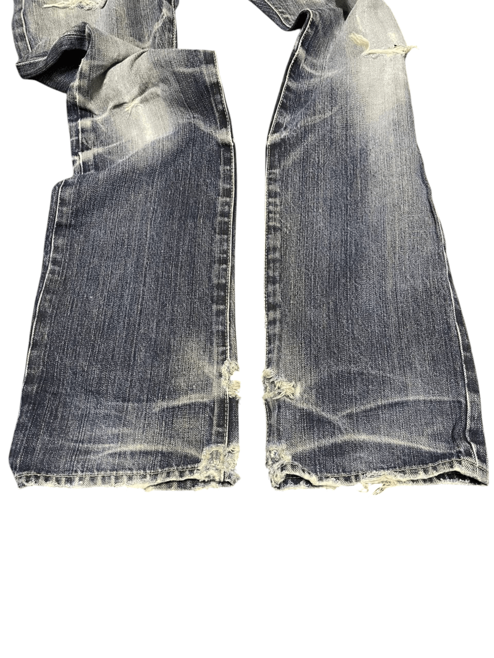 Japanese Brand Takeo Kikuchi Distressed Denim Size US 31 - 5 Thumbnail