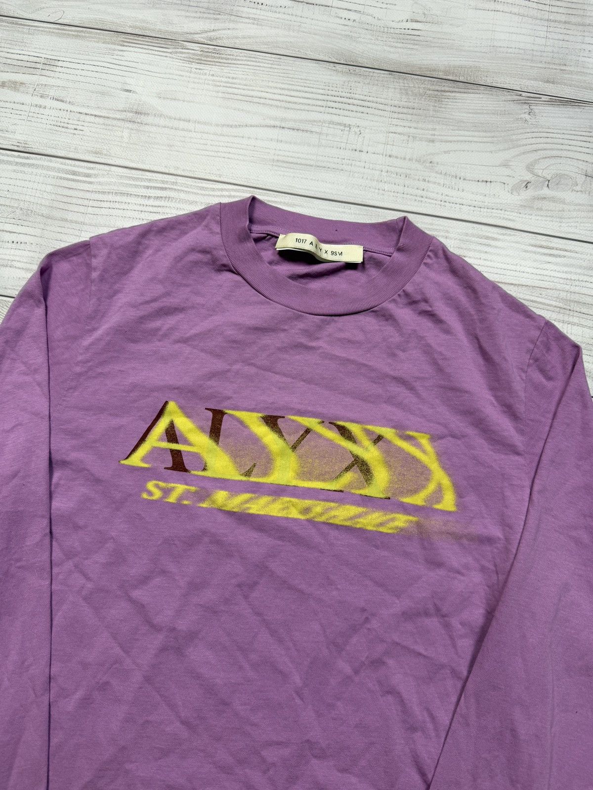 1017 ALYX 9SM Alyx long sleeve big logo Size US XS / EU 42 / 0 - 3 Thumbnail