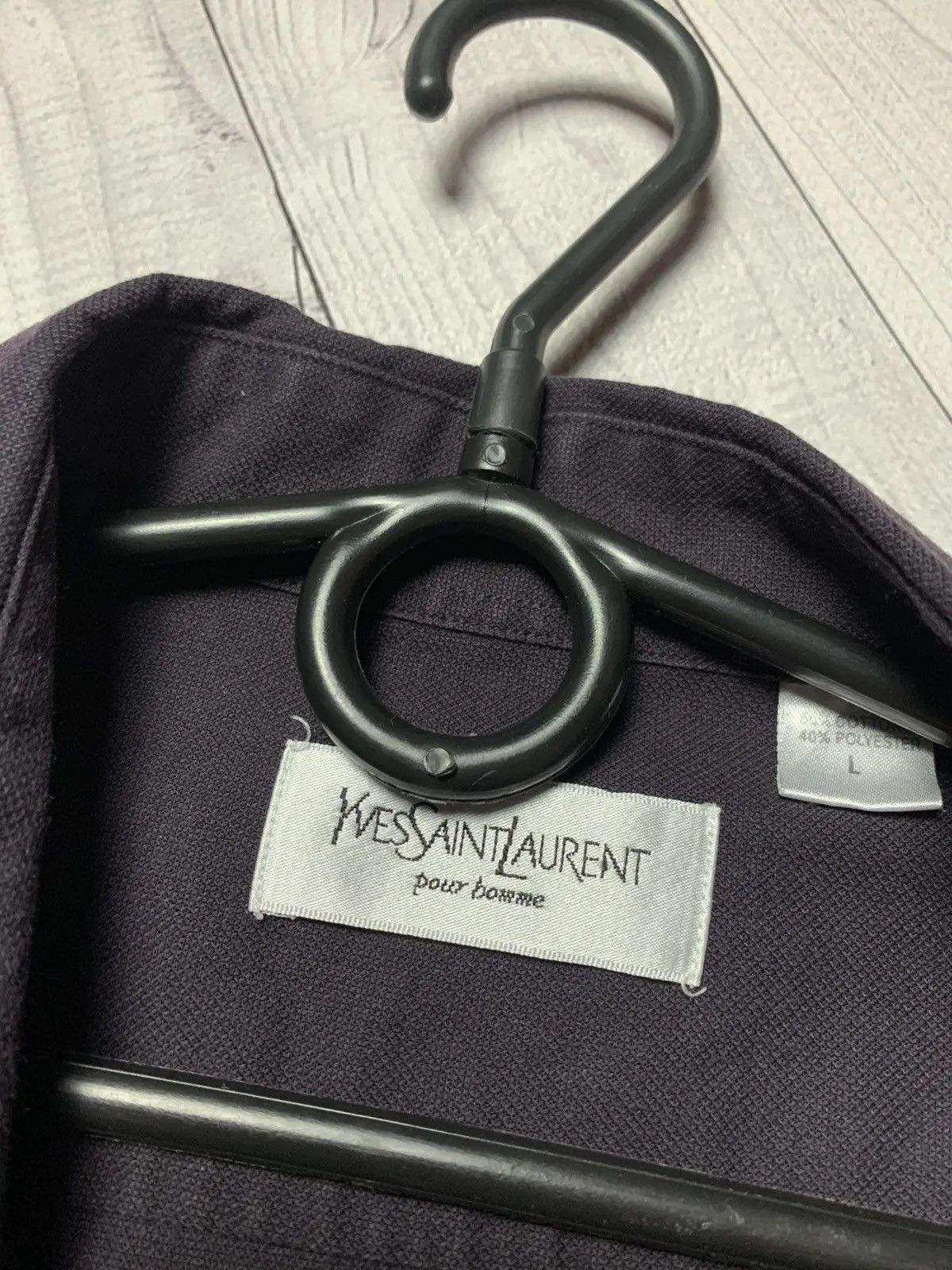 Vintage × Yves Saint Laurent Vintage Yves Saint Laurent shirt YSL logo size L Size US L / EU 52-54 / 3 - 6 Thumbnail