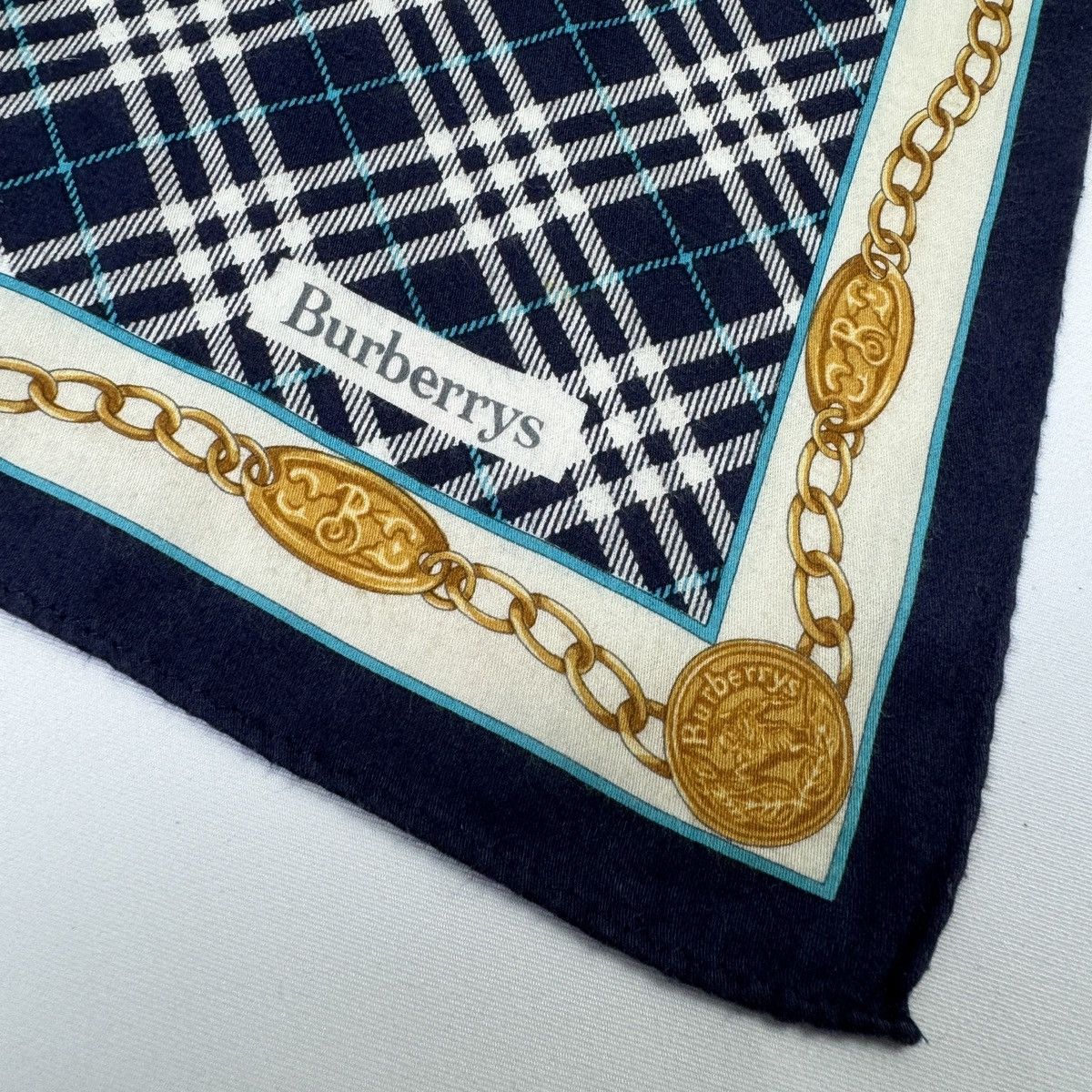 Burberry Prorsum Vintage Burberrys Handkerchief Neckerchief Bandana Size ONE SIZE - 4 Thumbnail
