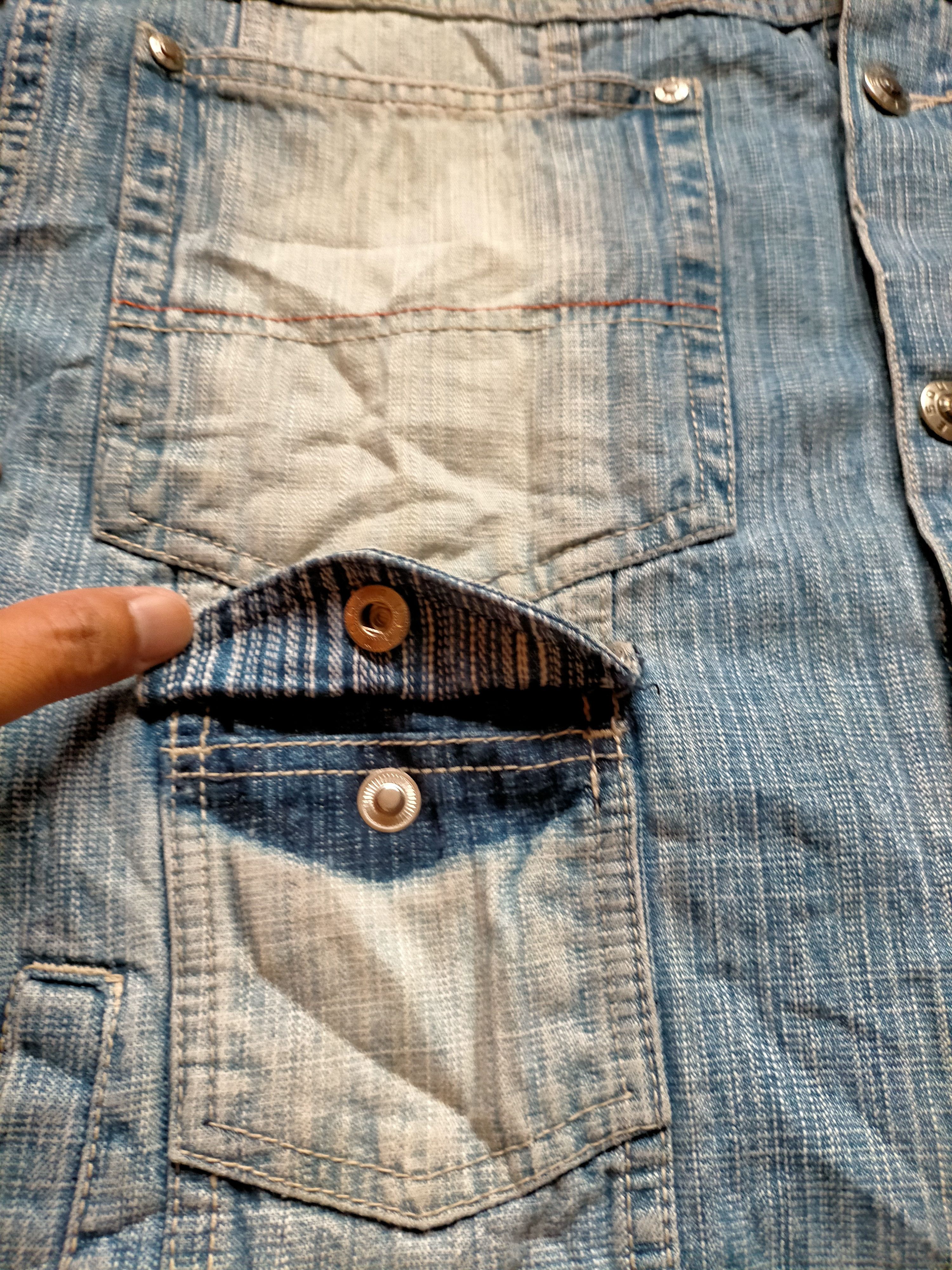 Southpole Southpole Denim Trucker Jacket Jeans Size US XL / EU 56 / 4 - 13 Thumbnail