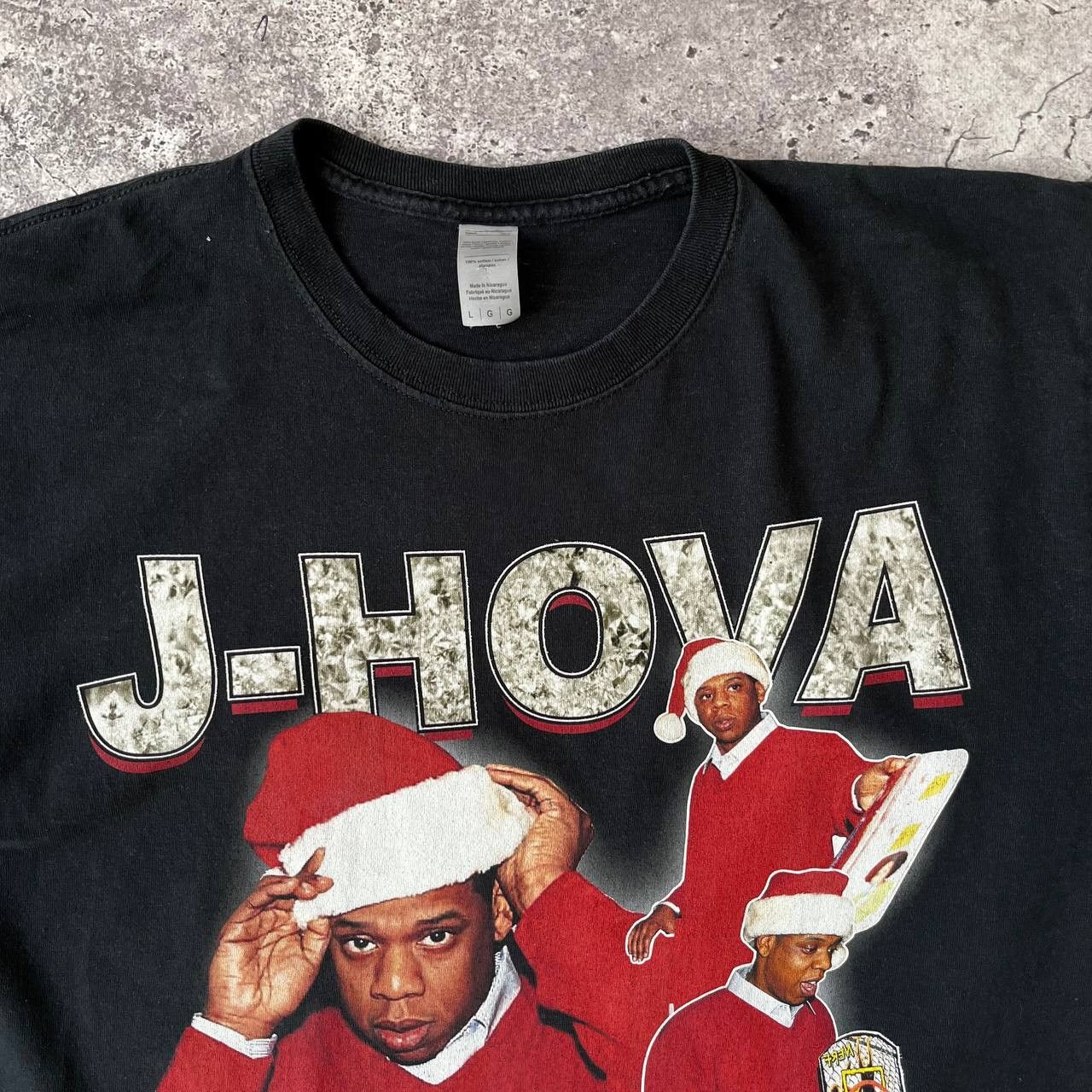 Rap Tees × Vintage Y2K Vintage Style Jay Z J Hova Christmas Rap Hip Hop T Shirt Size US L / EU 52-54 / 3 - 2 Thumbnail