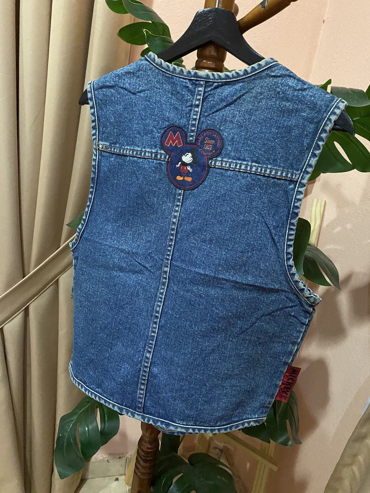 Mickey Mouse Vintage Mickey & Co. Denim Vest Disney Americana Classic Size US M / EU 48-50 / 2 - 10 Thumbnail