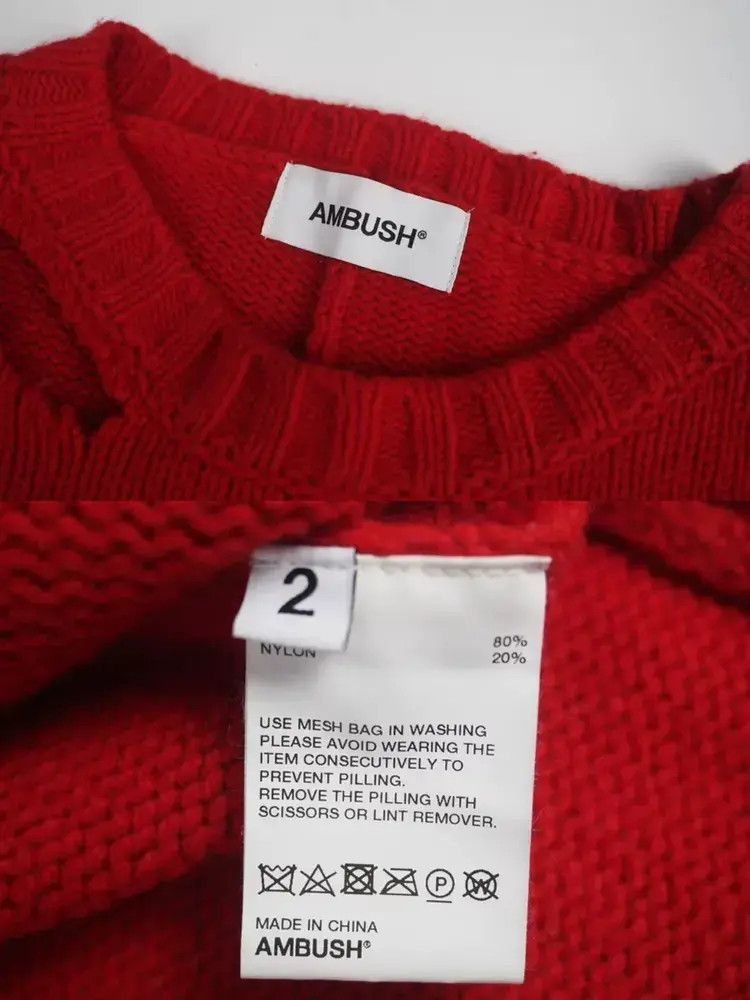Ambush Design Ambush Distressed Knitwear Sweaters-2507 Size US M / EU 48-50 / 2 - 6 Thumbnail