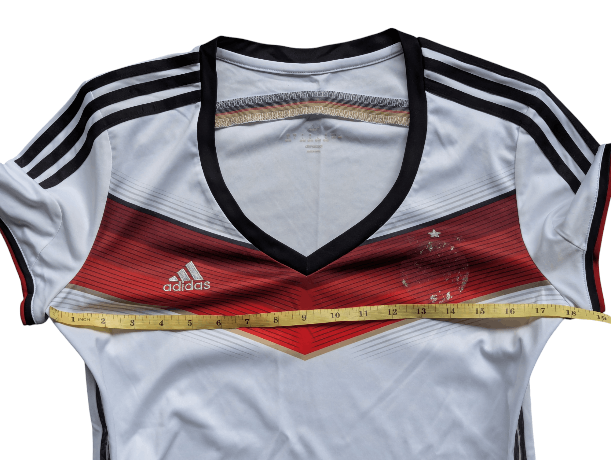 Adidas ADIDAS GERMANY FOOTBALL SHIRT 2014/15 HOME JERSEY WOMEN Size US L / EU 52-54 / 3 - 9 Thumbnail