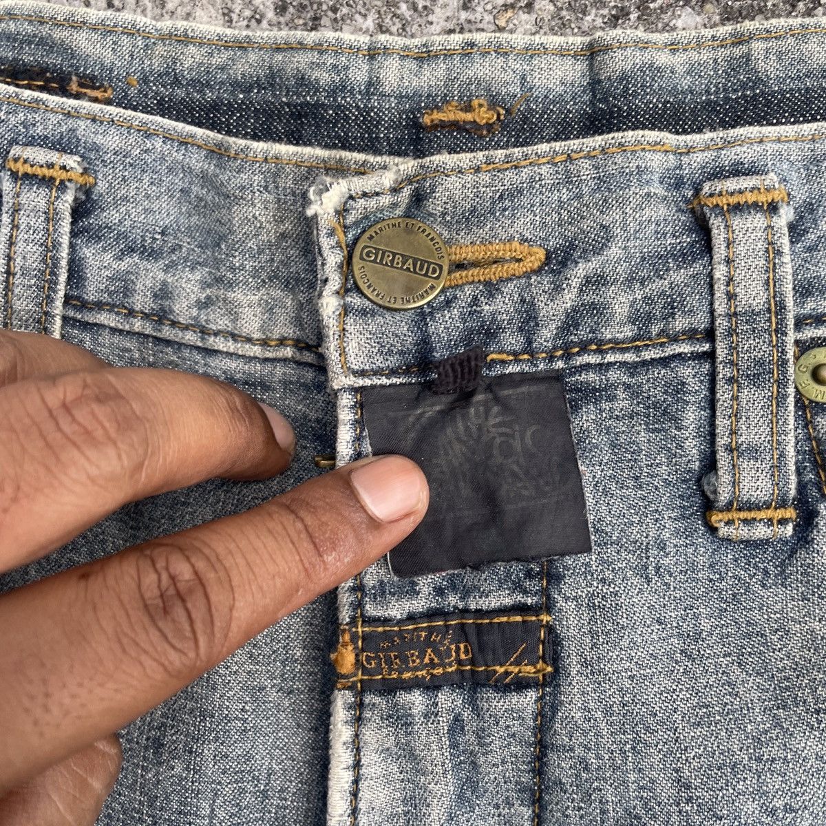 Marithe + Francois Girbaud Vintage Marithe Francois Girboud Distressed Denim Size US 30 / EU 46 - 5 Thumbnail