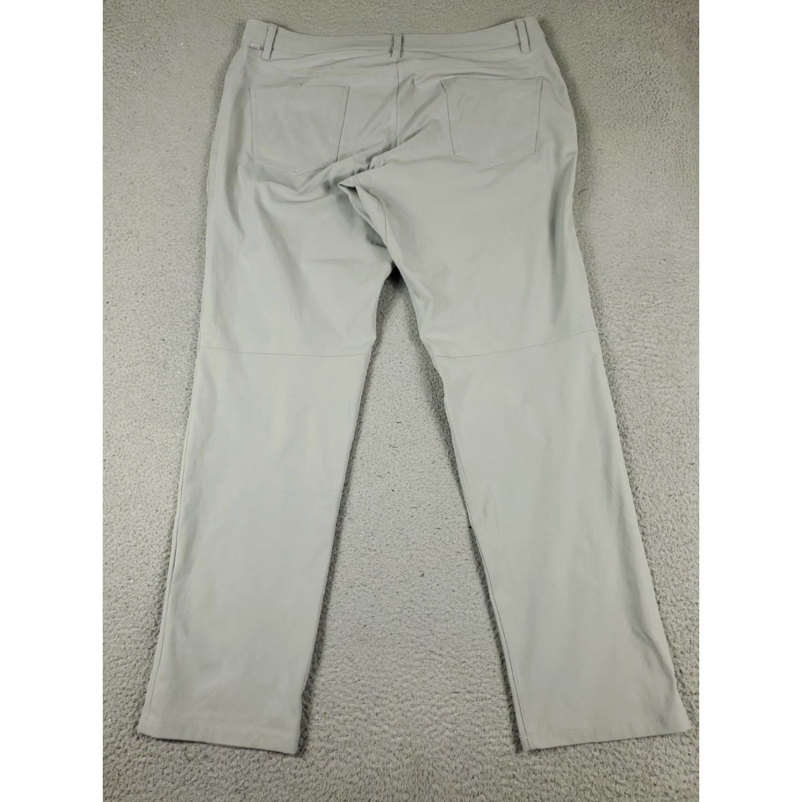 Lululemon Lululemon Pants Mens 38x33 Gray Flat Front Chino Trousers Size US 38 / EU 54 - 6 Thumbnail