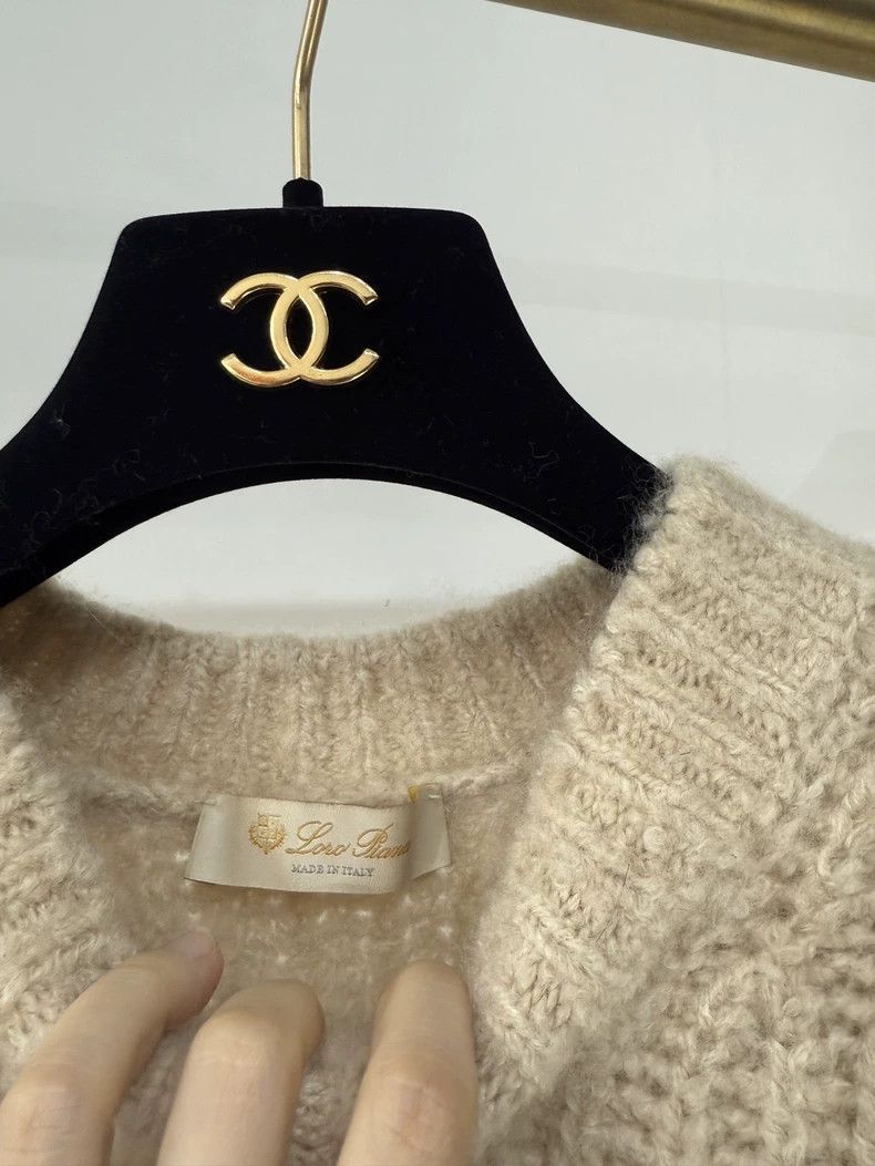 Loro Piana LORO PIANA Cashmere yarn cocoon round neck sweater Size XS / US 0-2 / IT 36-38 - 5 Thumbnail