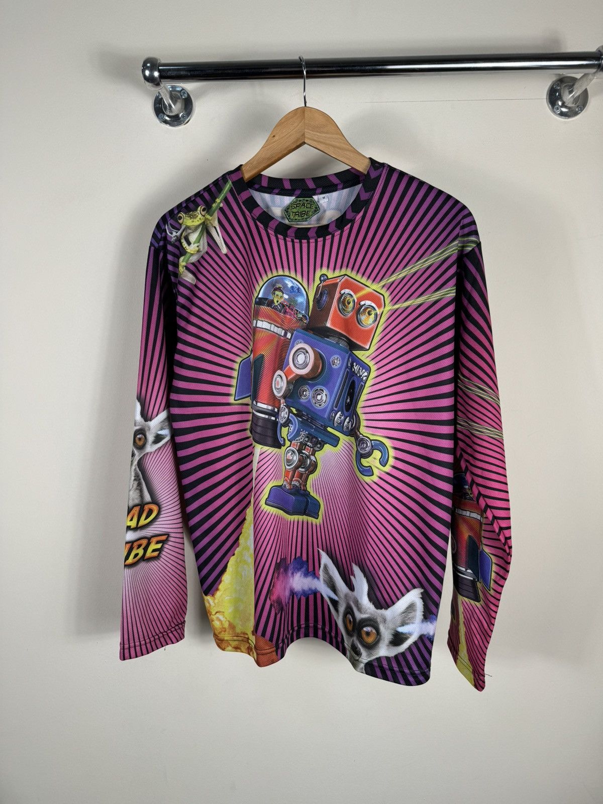 Band Tees Space Tribe Mad Tribe Rocket Power Psychedelic Design Size US M / EU 48-50 / 2 - 1 Thumbnail