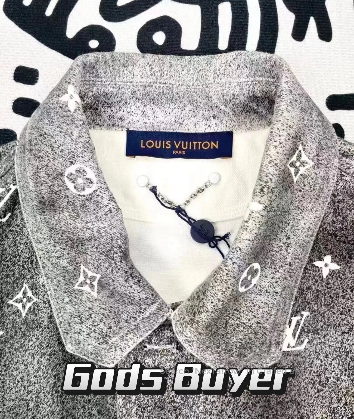 Louis Vuitton louis vuitton starry gradient denim shirt. Size US L / EU 52-54 / 3 - 3 Thumbnail
