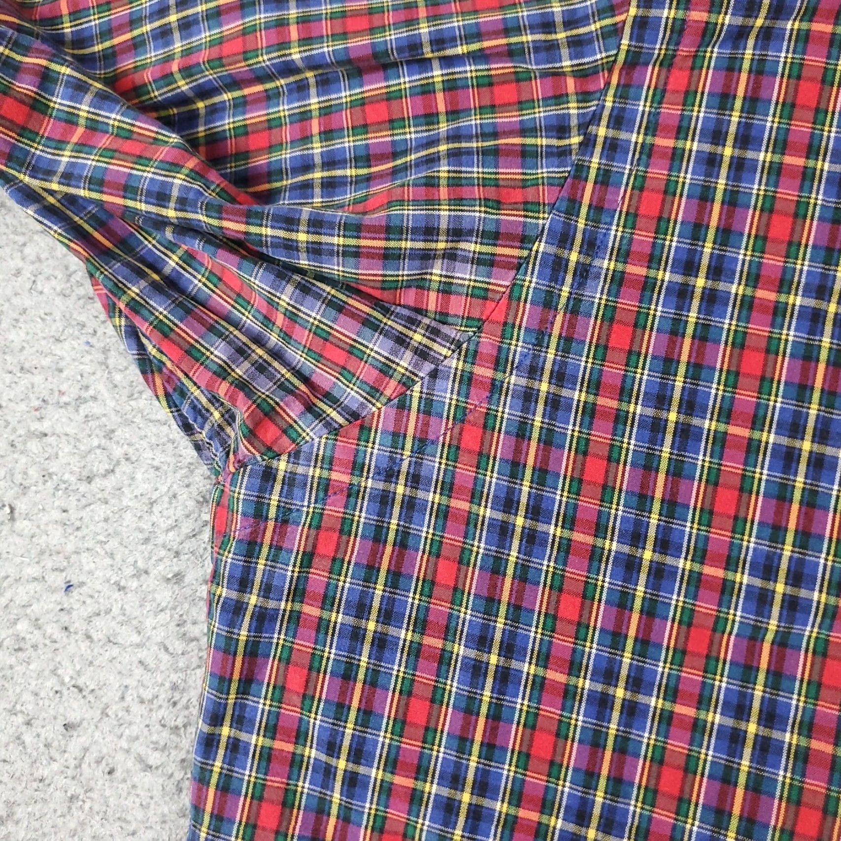 Ralph Lauren Ralph Lauren Button-Up Shirt Mens Small Red Blue Plaid Long Sleeve Casual Preppy Size US S / EU 44-46 / 1 - 4 Thumbnail
