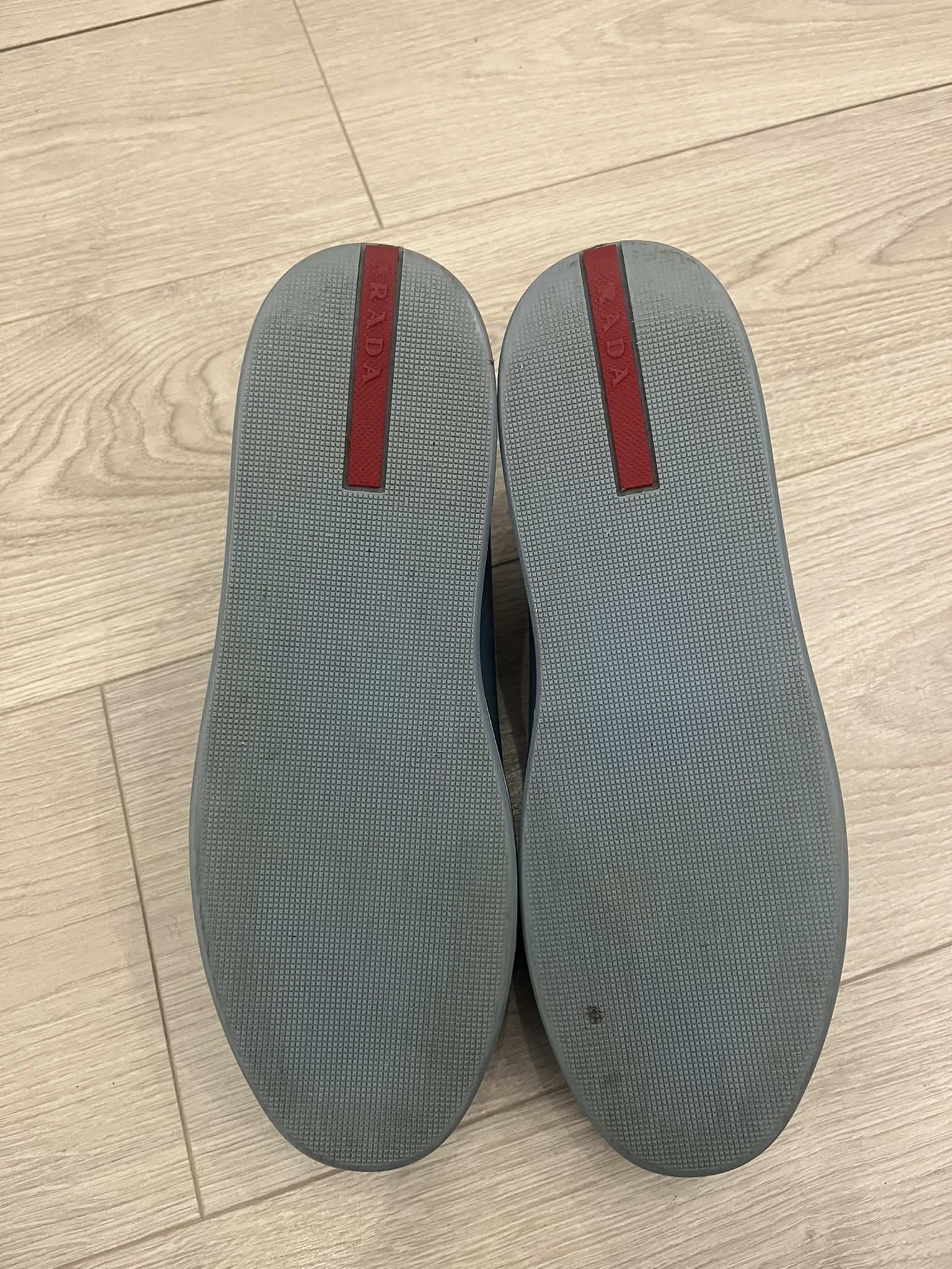 Prada Prada Donna Sneakers Blue Size US 7 / EU 40 - 6 Thumbnail