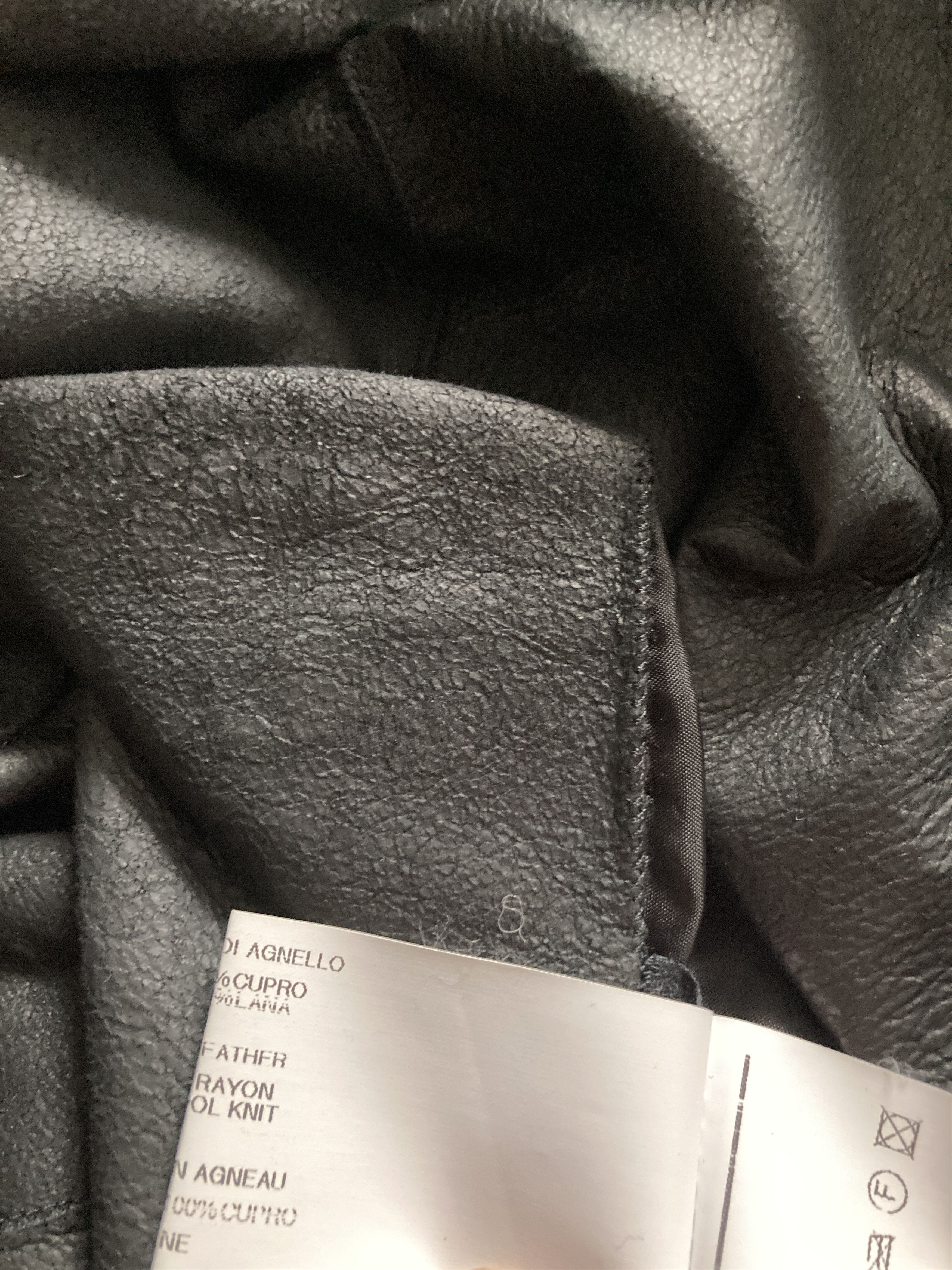 Rick Owens S/S 13 "ISLAND" Blistered Lamb Leather Coat Rick Owens Size US L / EU 52-54 / 3 - 20 Thumbnail