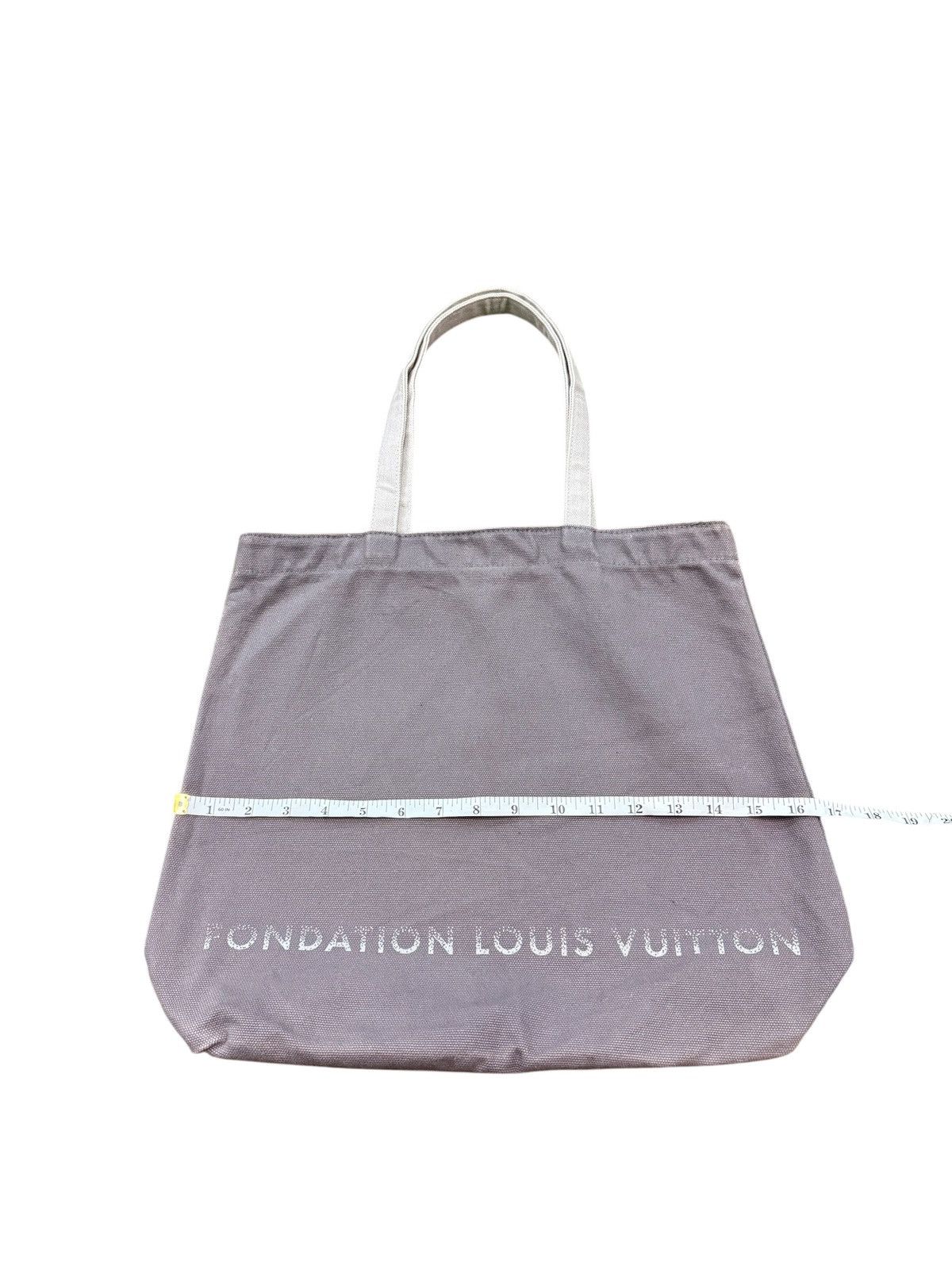 Louis Vuitton LOUIS VUITTON FONDATION CANVAS TOTE BAG Size ONE SIZE - 8 Thumbnail