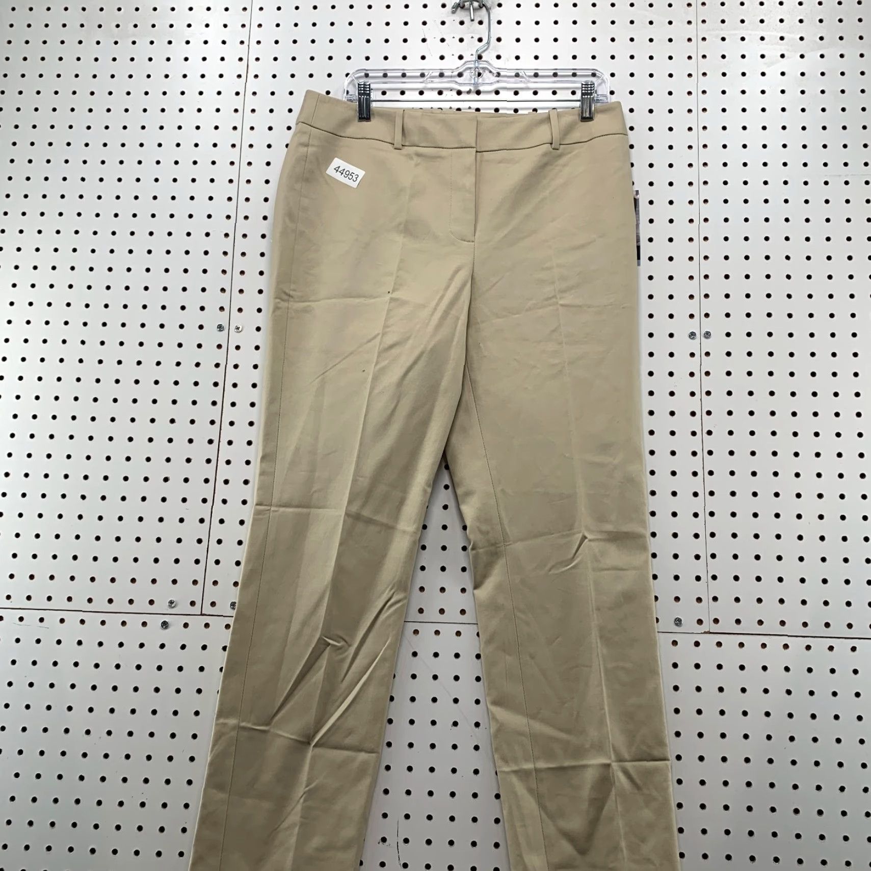 Liz Claiborne Liz Claiborne Pants Womens 10 Beige Chino Slim Fit 32x30 Slimming Classic Slimming Size 32" / US 10 / IT 46 - 2 Thumbnail