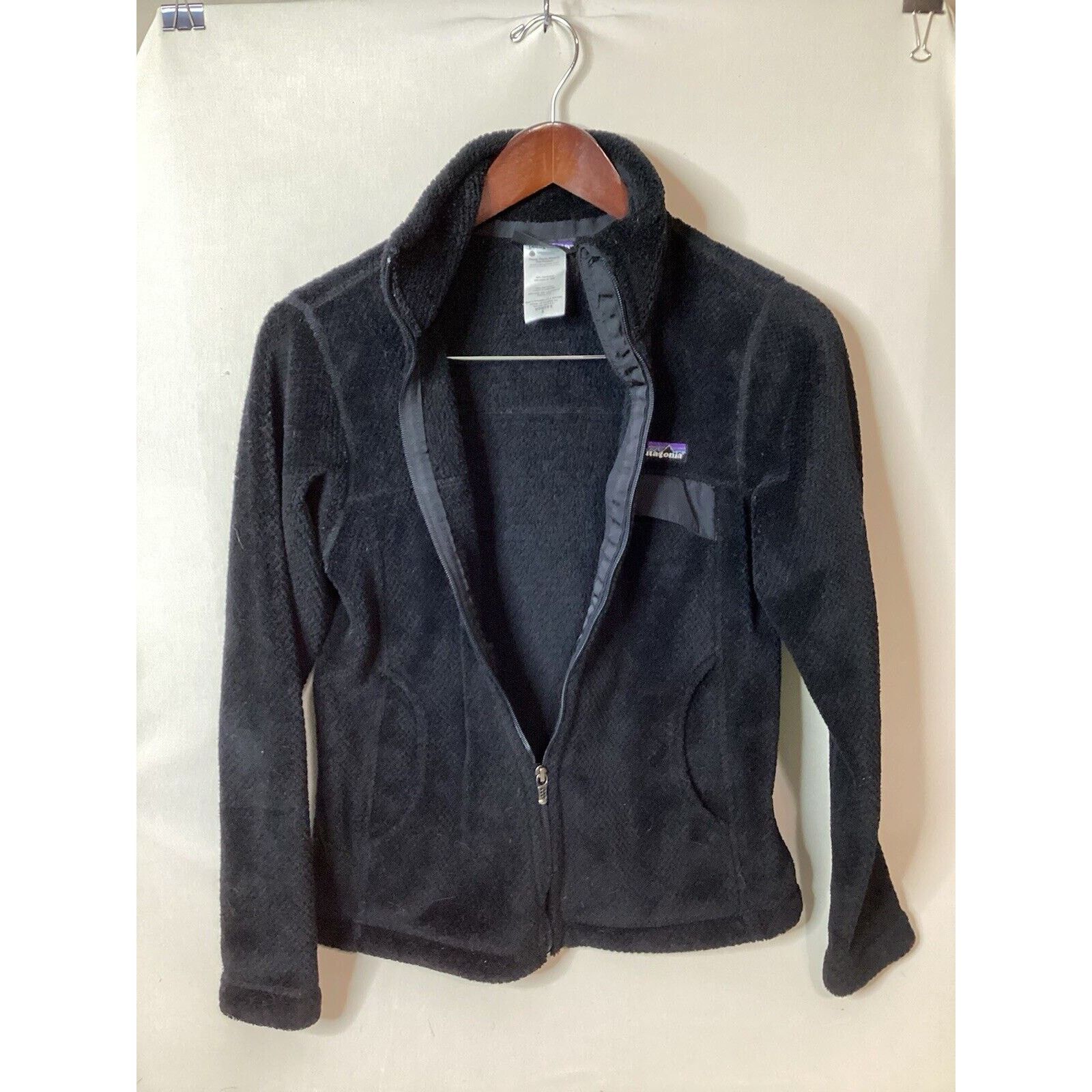 Patagonia Patagonia Fleece Full Zip Polartec Women Black Jacket Size S Size S / US 4 / IT 40 - 6 Thumbnail