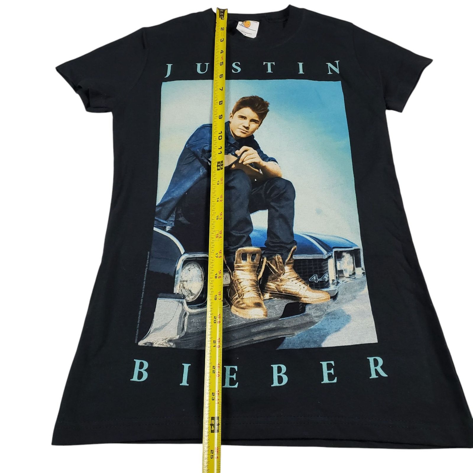 Vintage Vintage 2010s Justin Bieber Women's Top Baby Tee T-shirt S Size S / US 4 / IT 40 - 5 Thumbnail
